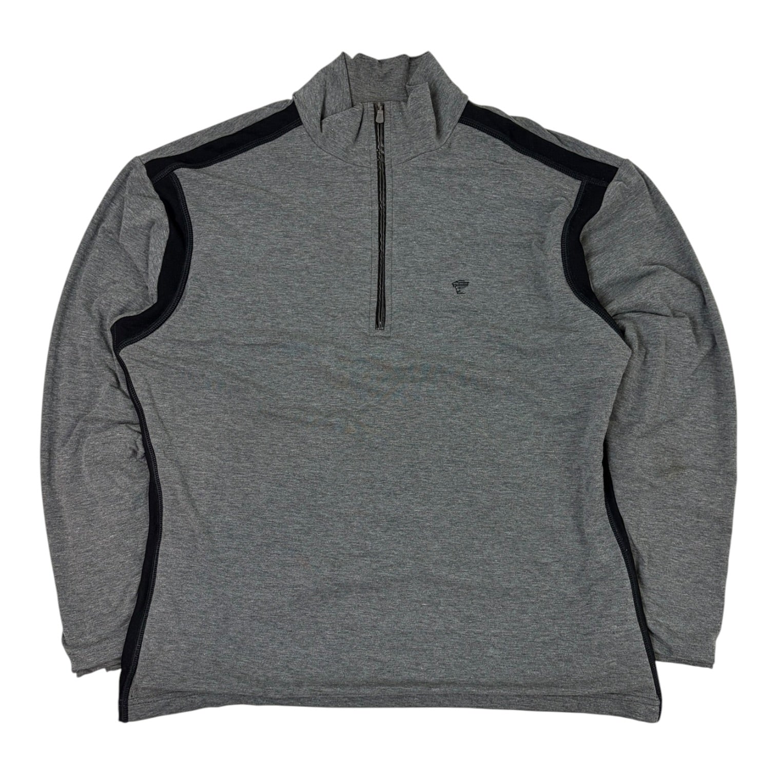 Vintage Versace Quarter Zip Grey/Black
