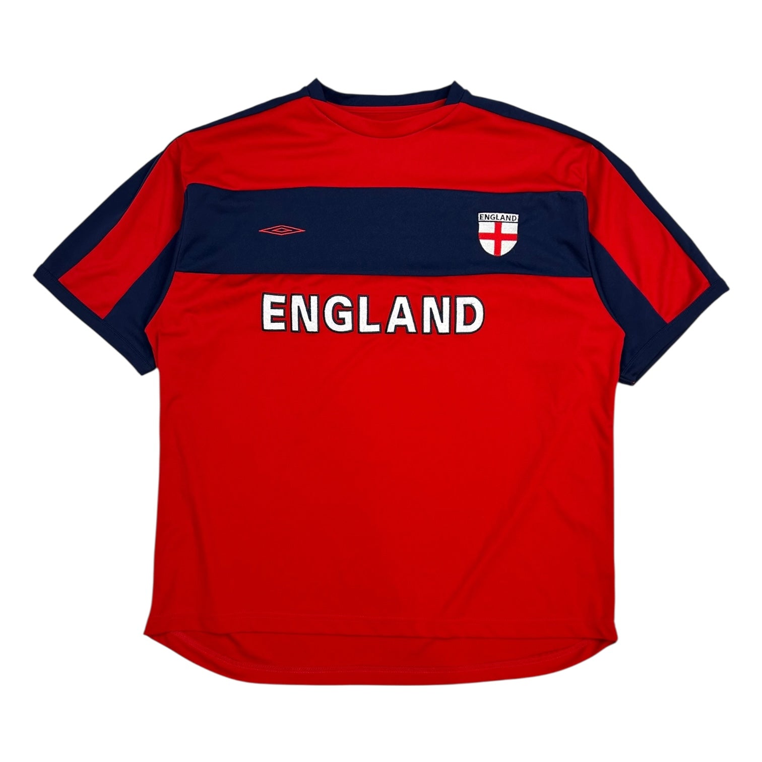 Vintage Umbro England National Team Jersey Red/Blue