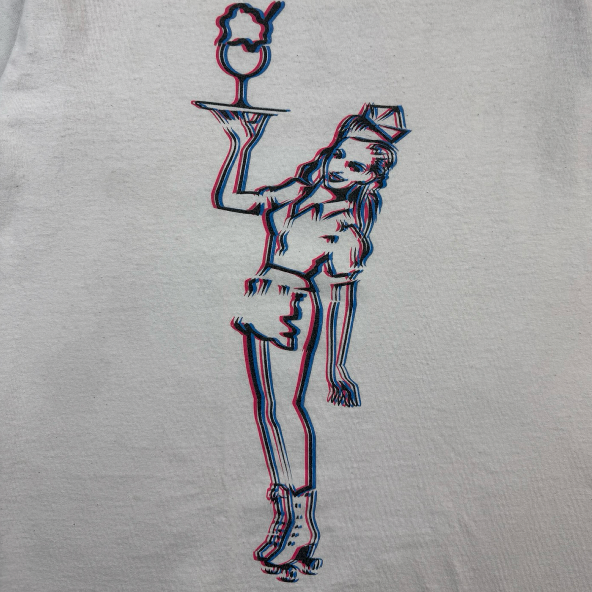 Icecream 3D Waitress T-Shirt