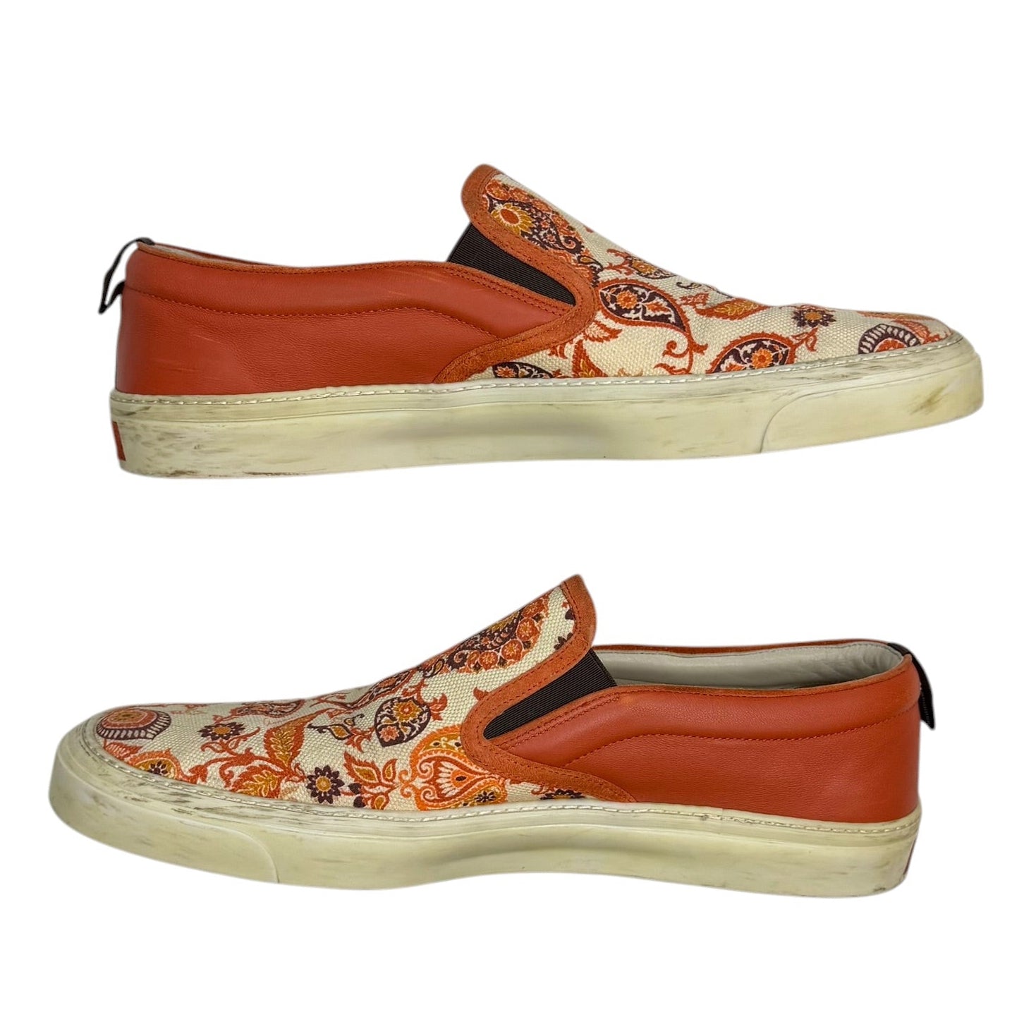 Gucci Paisley Slip On Orange (Used)