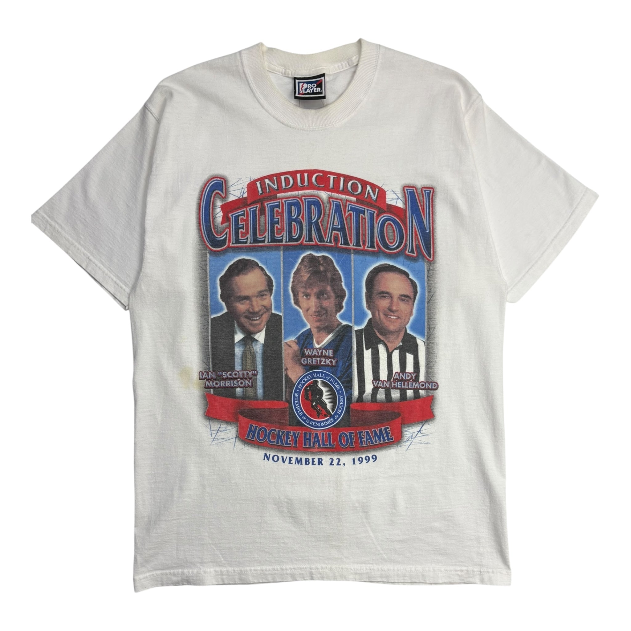 1999 Wayne Gretzky Hall of Fame Induction T-Shirt