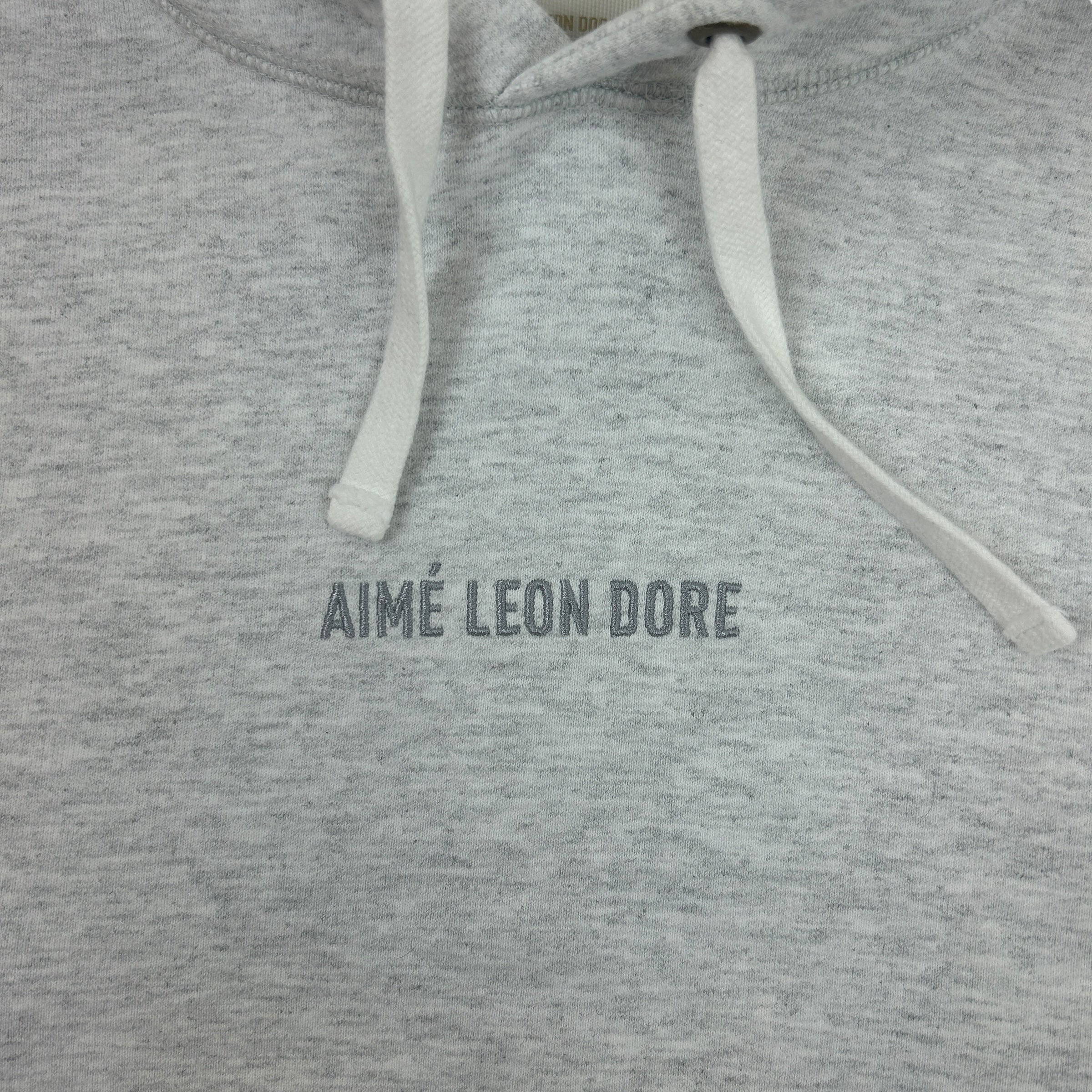 Aime Leon Dore Logo Hoodie Grey
