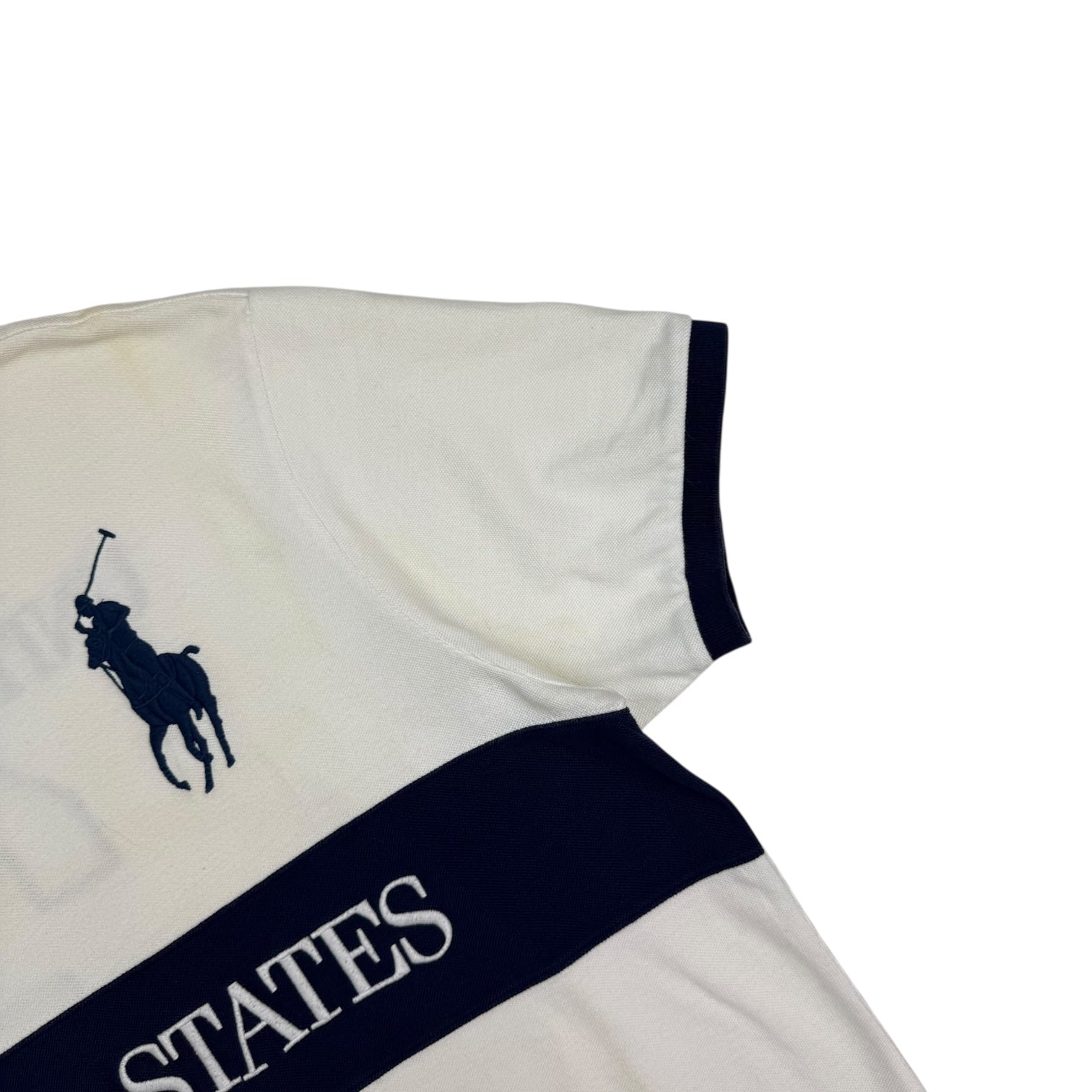 Polo Ralph Lauren Big Pony USA Polo White/Navy