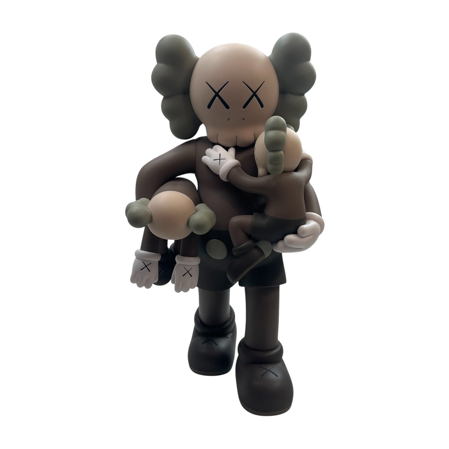 KAWS Clean Slate Figure Brown