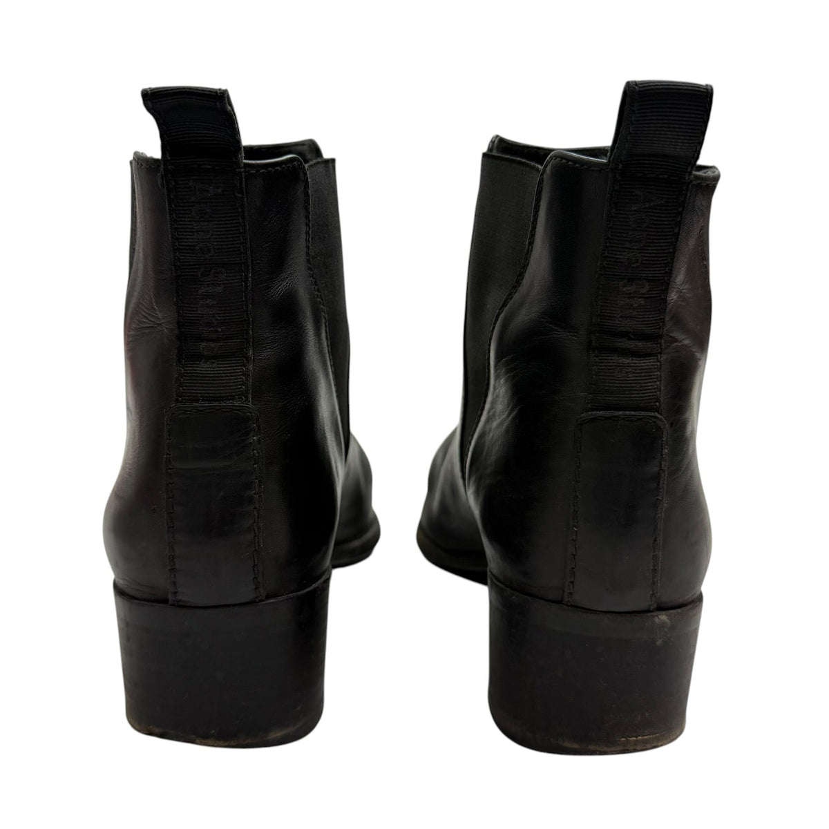 (W) Acne Studios Leather Jensen Boots Black (Used)