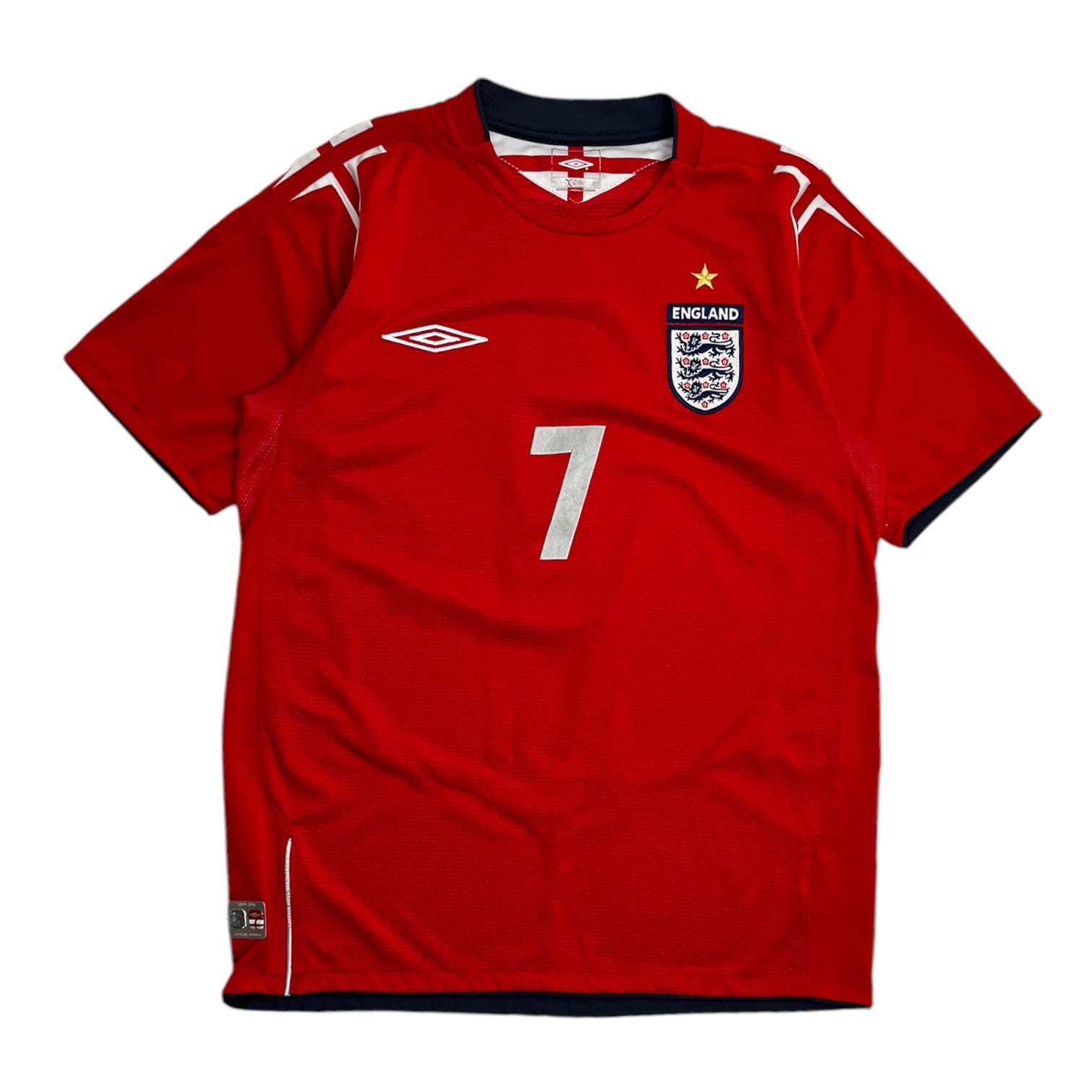 2006 England David Beckham Umbro Jersey