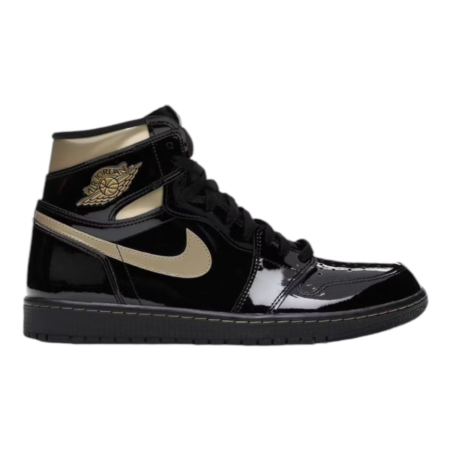 Jordan 1 Retro High Black Metallic Gold (2020) (Used)