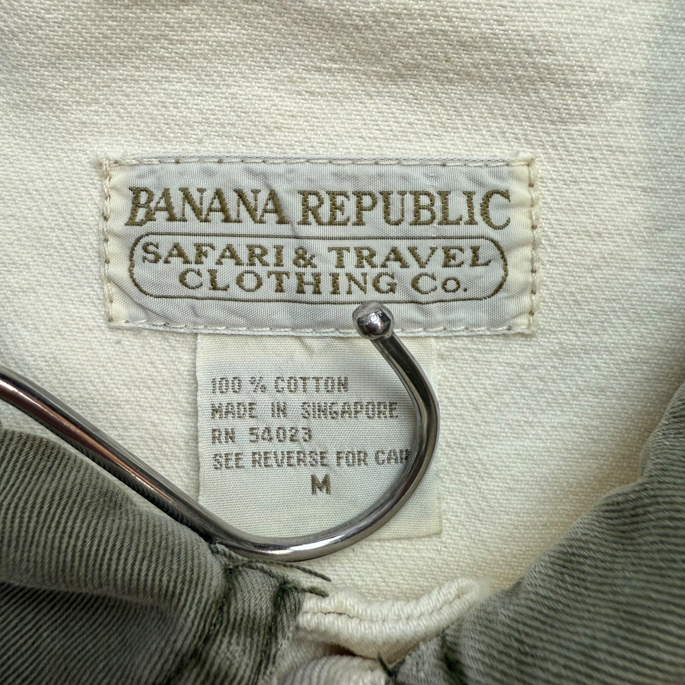 Vintage Banana Republic Denim Jacket White