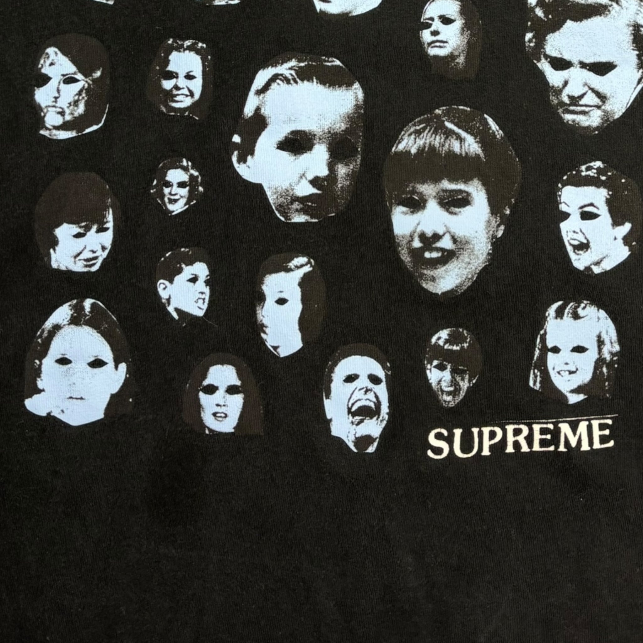 Supreme Faces Longsleeve T-Shirt Black