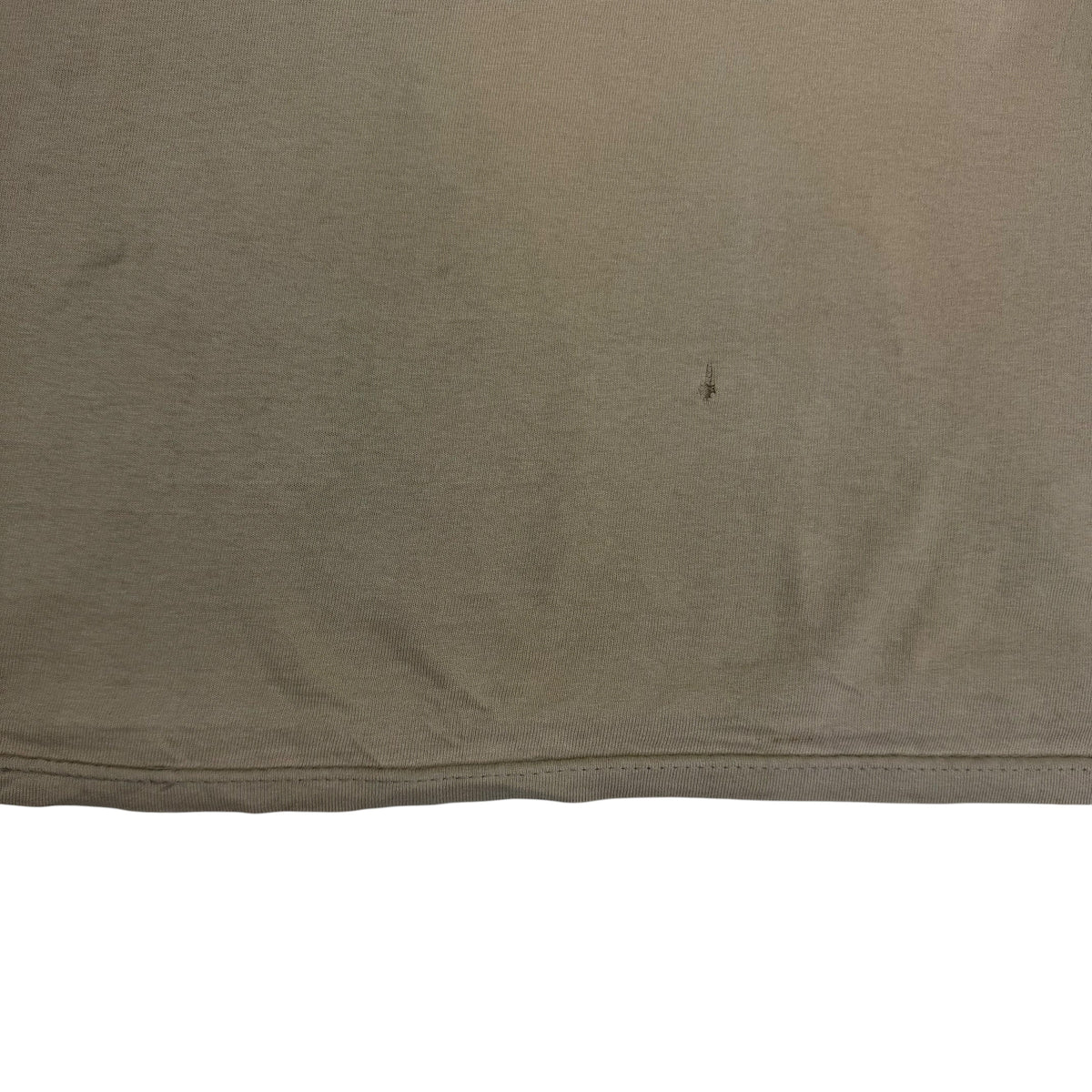 Vintage 90s Metallic Burn Your Fingers One By One Tee Tan