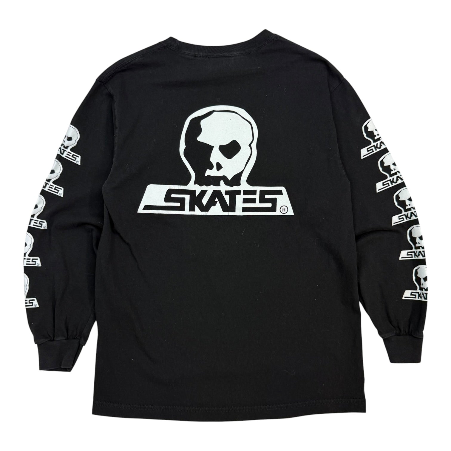 Vintage Skull Skates L/S Tee Black