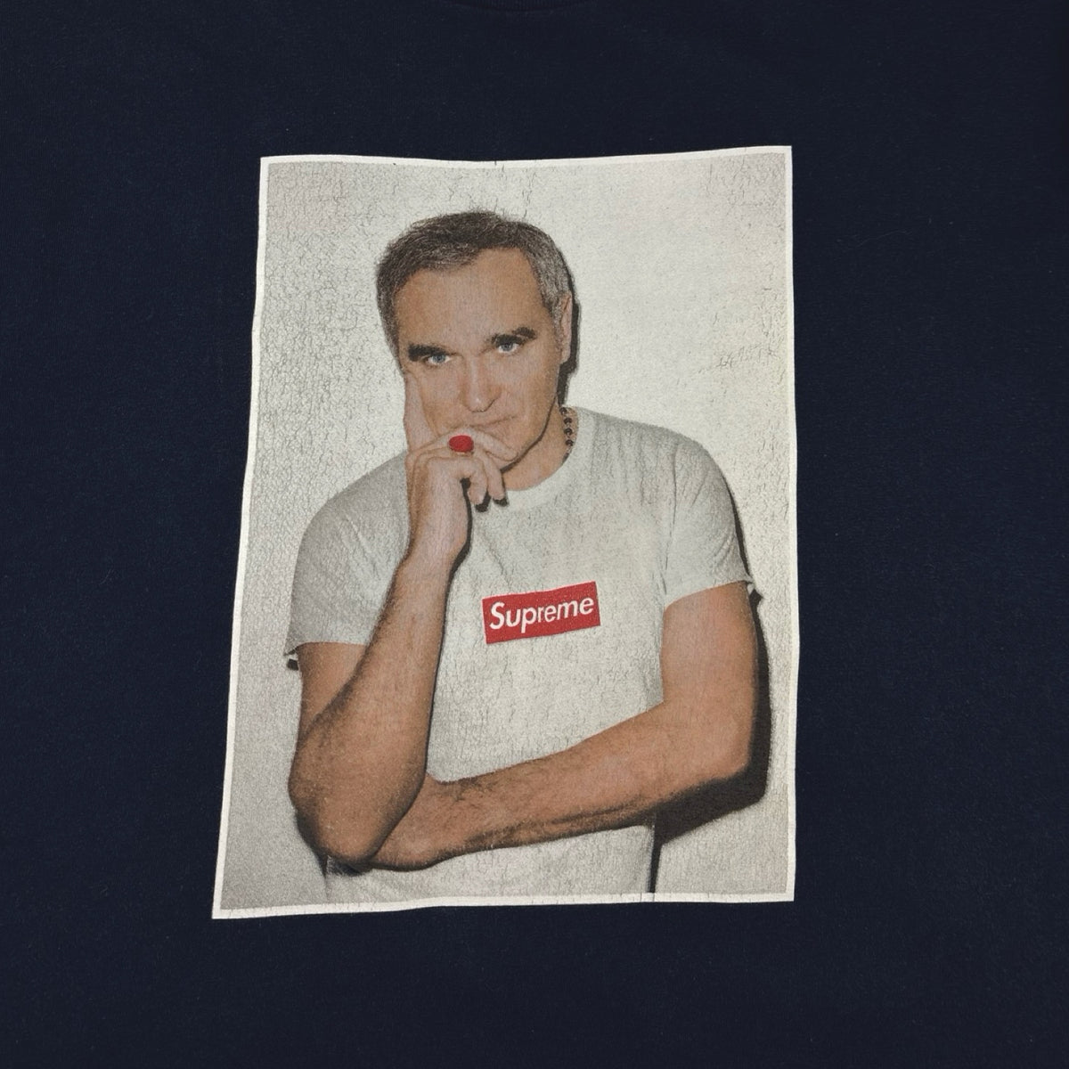 Supreme Morrissey Tee Navy