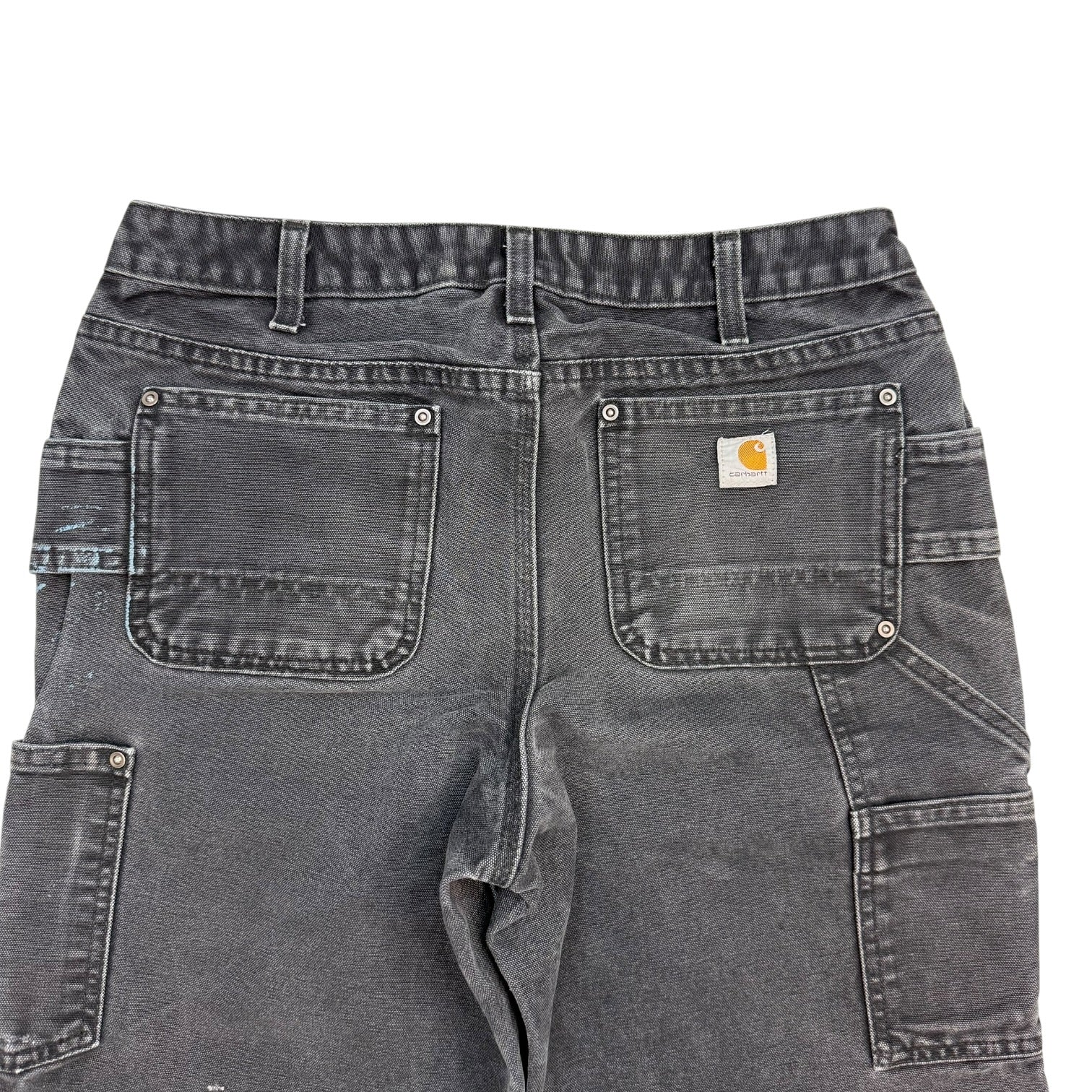 Vintage Carhartt Double Knee Pants Black