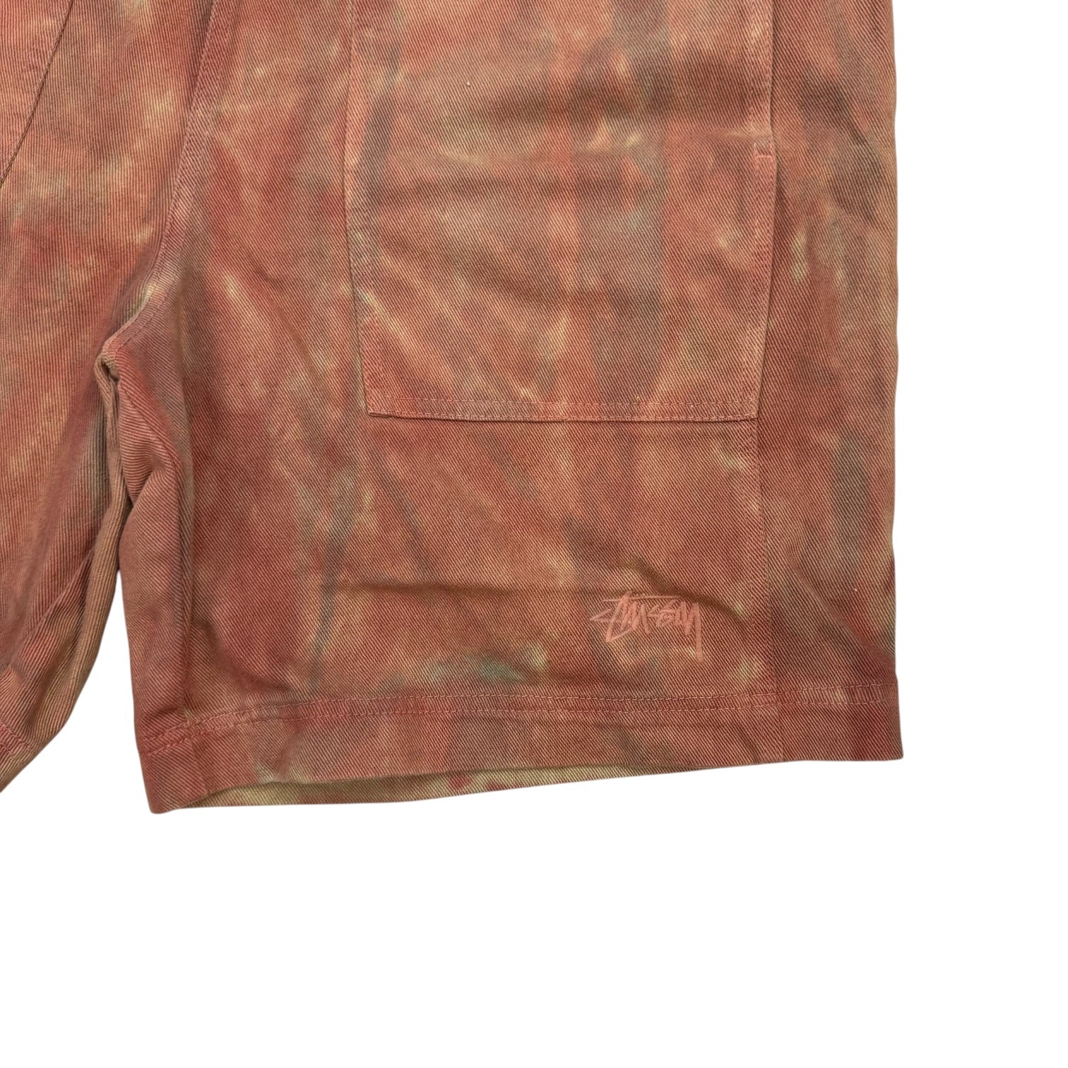 Stussy Dyed Easy Shorts Rust