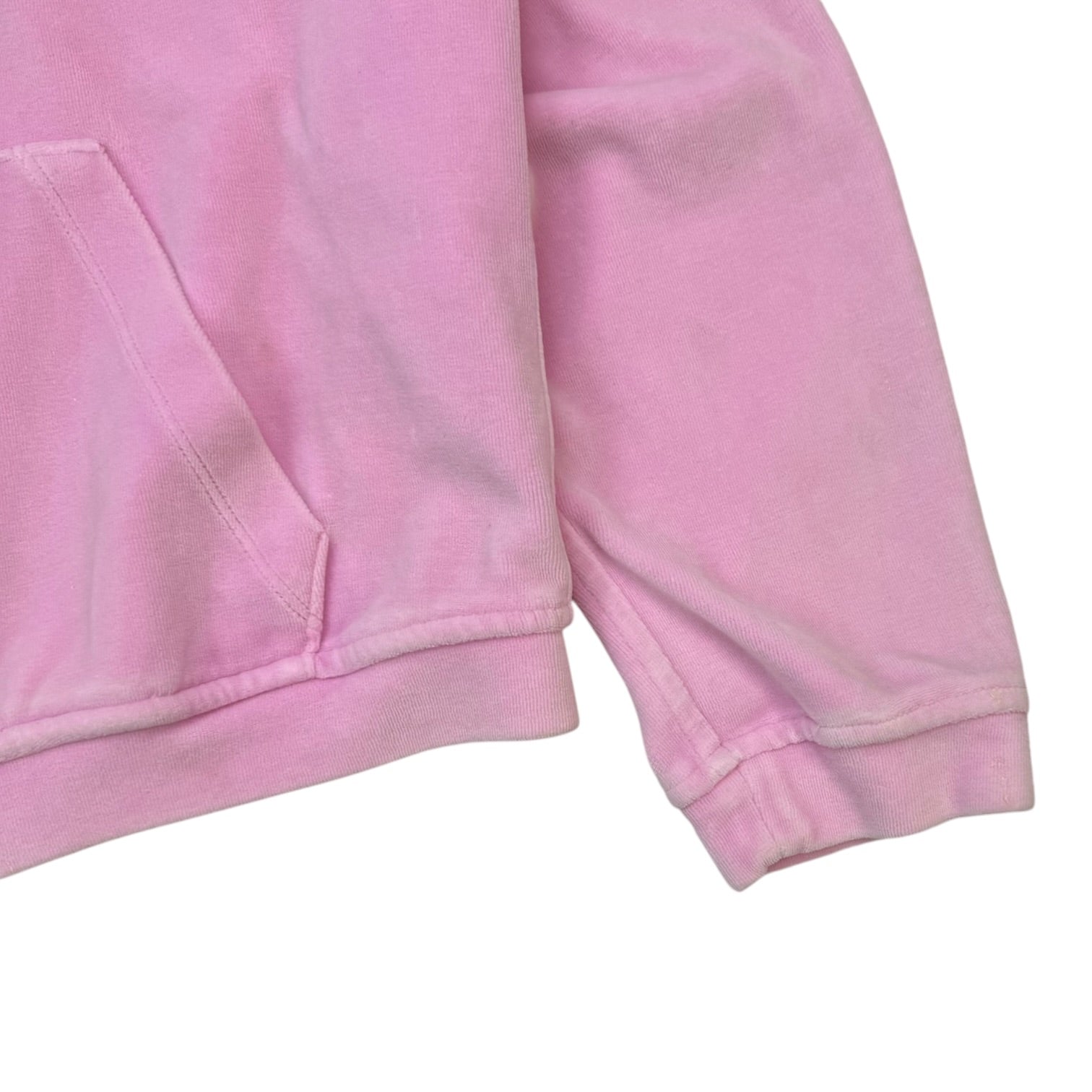 Alexander Wang FW23 Pink Apple Logo Hoodie Pink