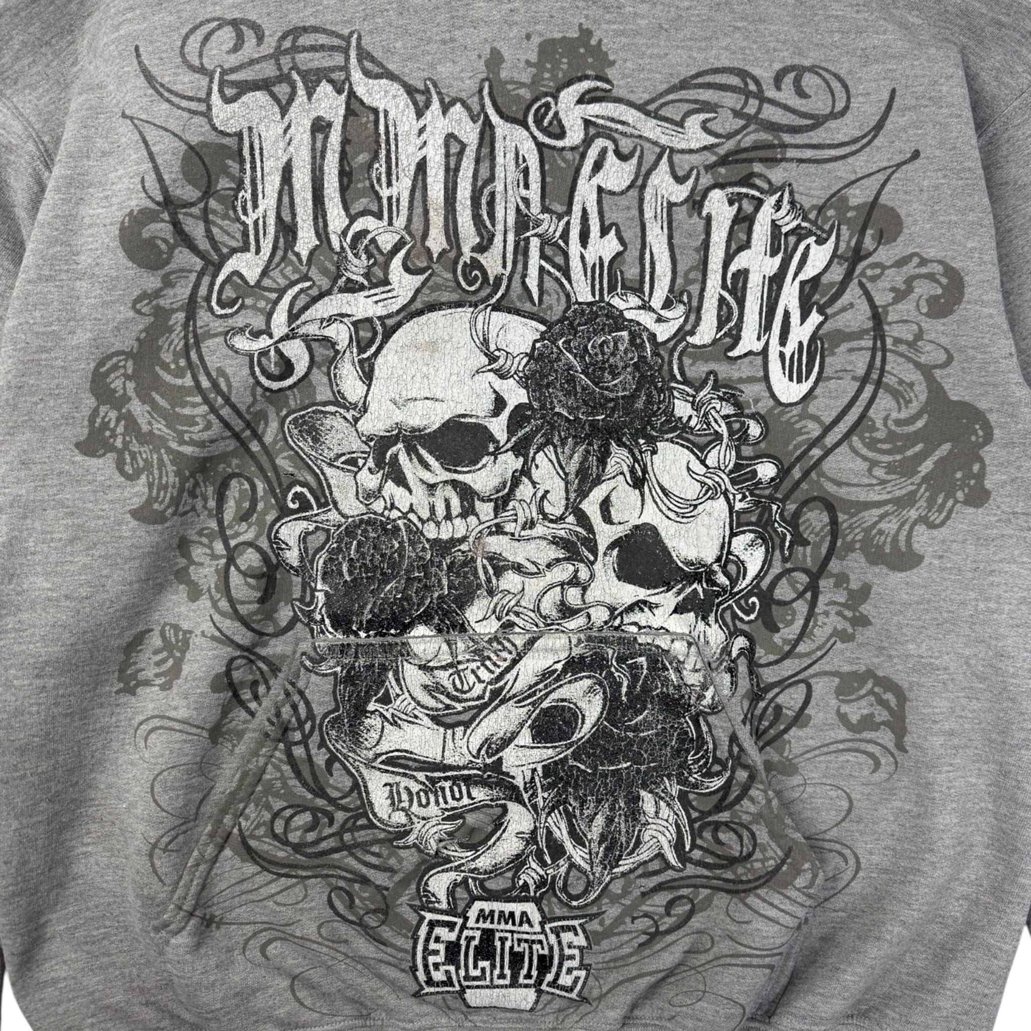Vintage Y2K MMA Elite Pullover Hoodie