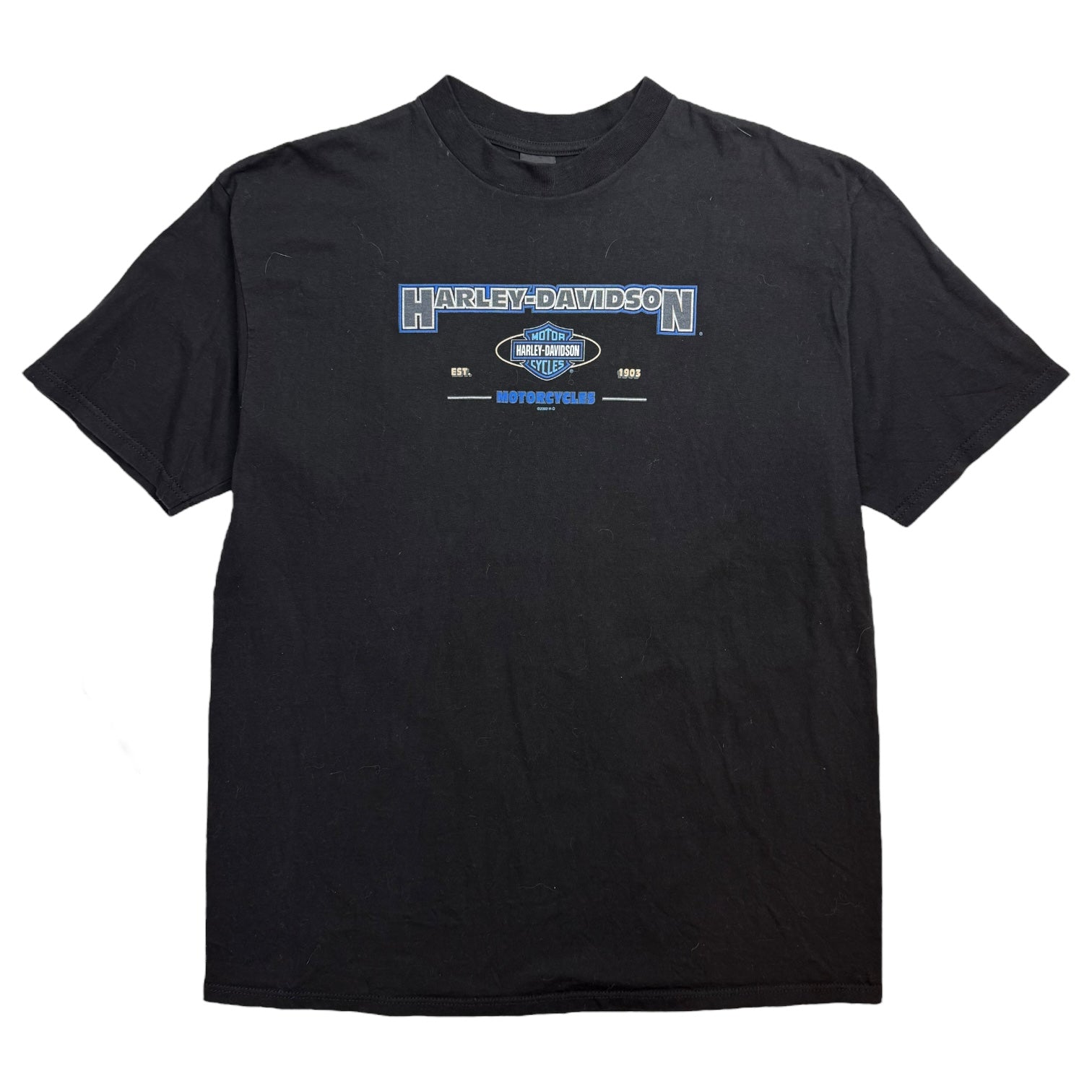 1995 Harley Davidson Of Winnipeg Tee Black