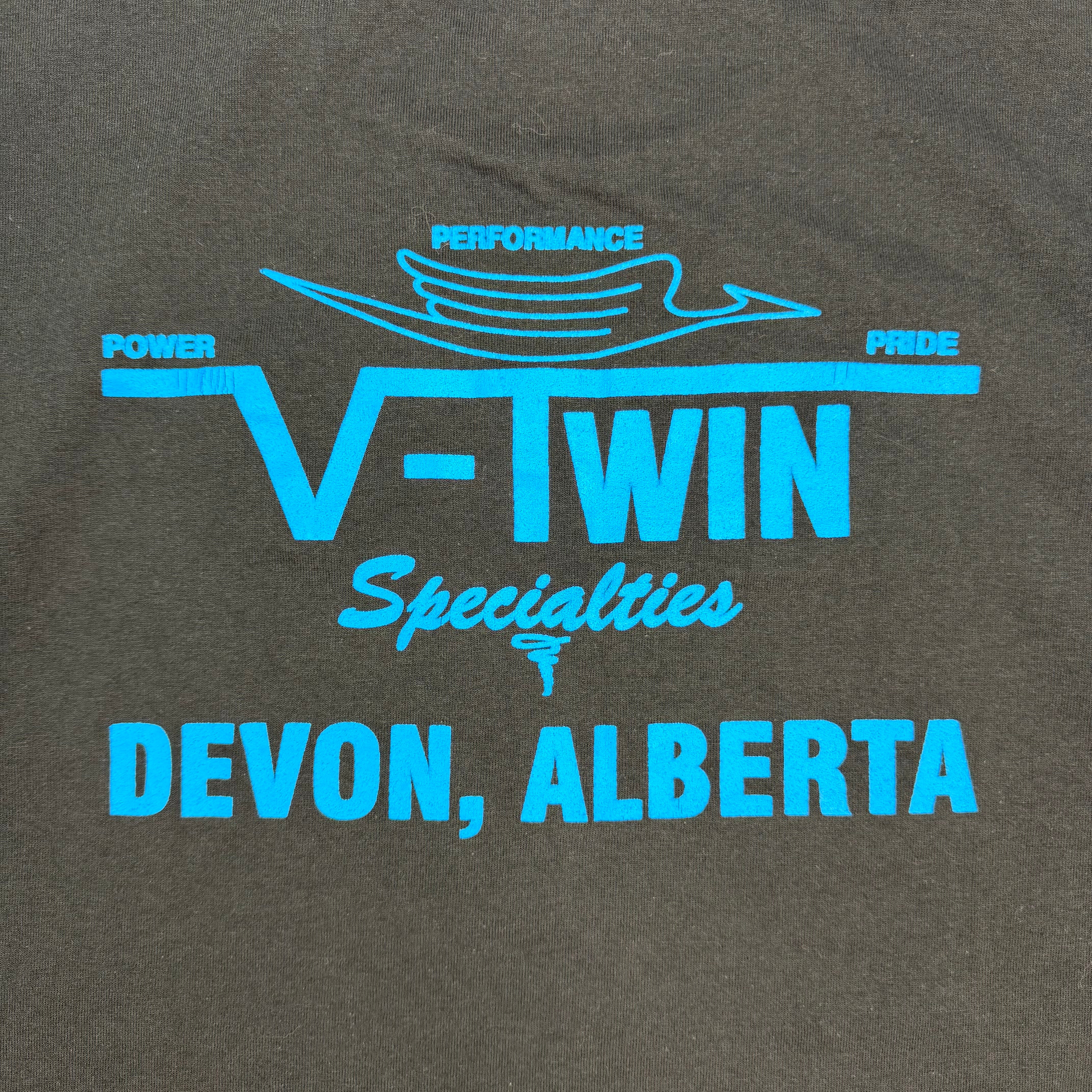 Vintage V-Twin Specialties Engine Tee Black