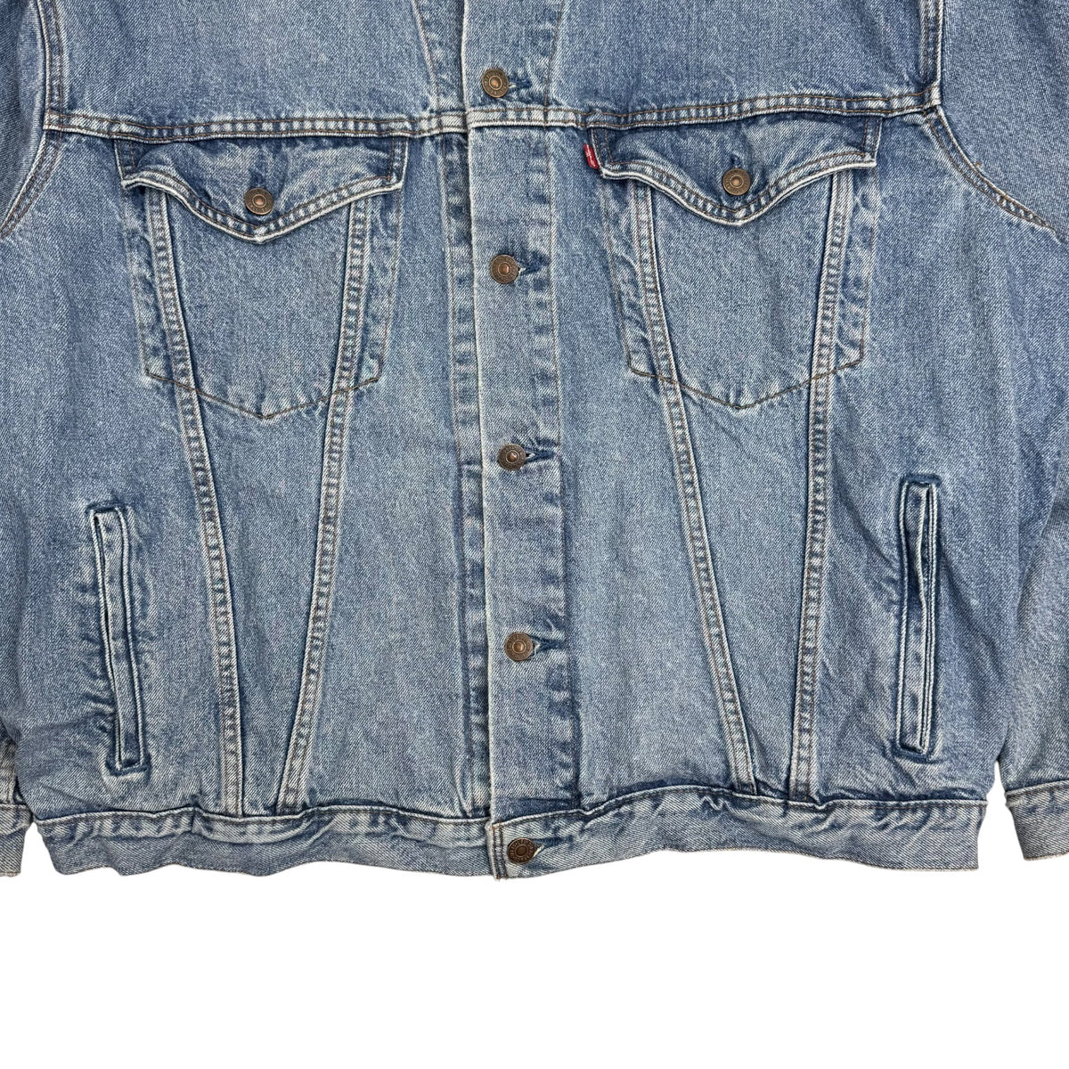 Vintage Levi’s Denim Button Up Jacket Medium Wash