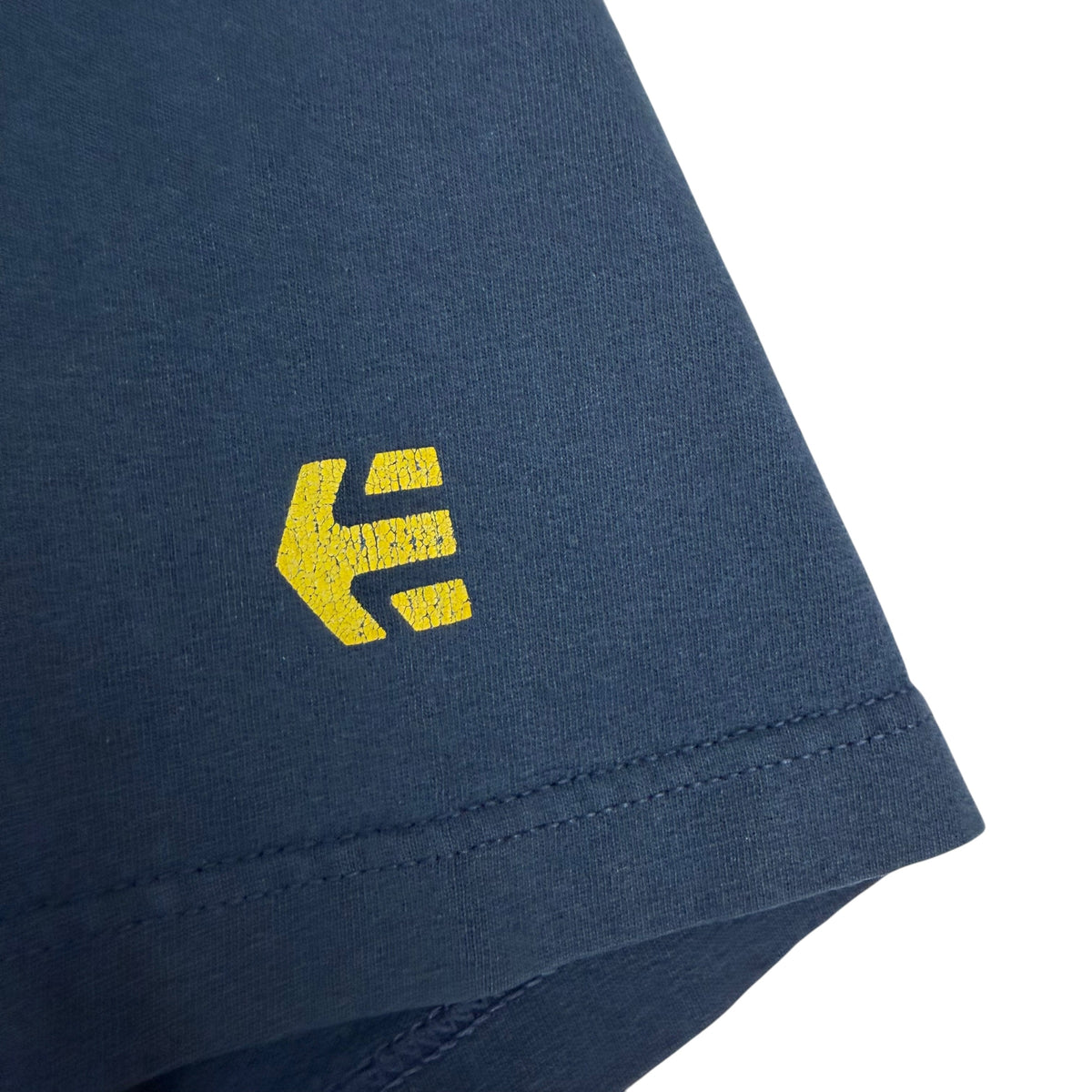 Vintage Etnies Logo Tee Faded Navy