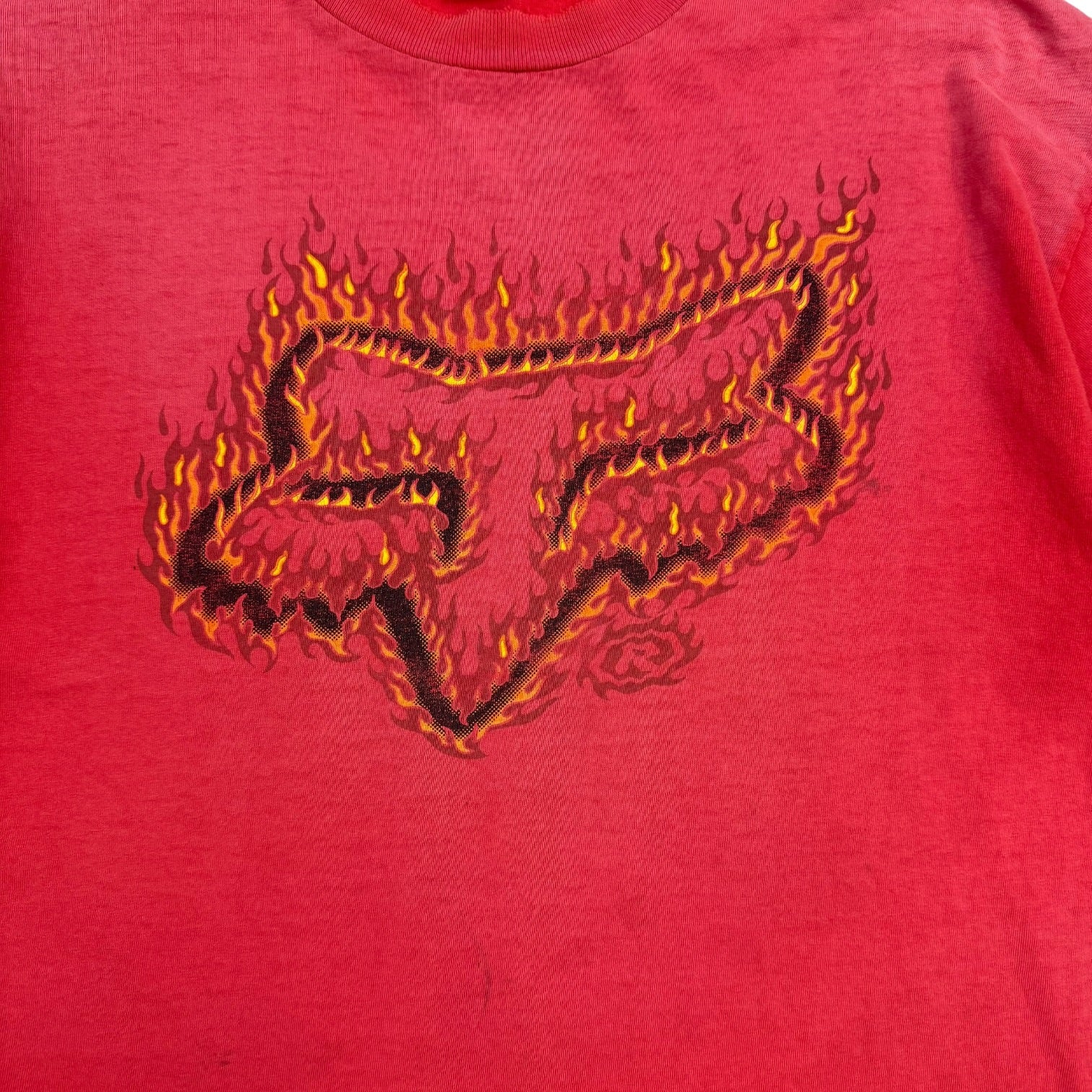 Vintage Fox Brand Tee Red
