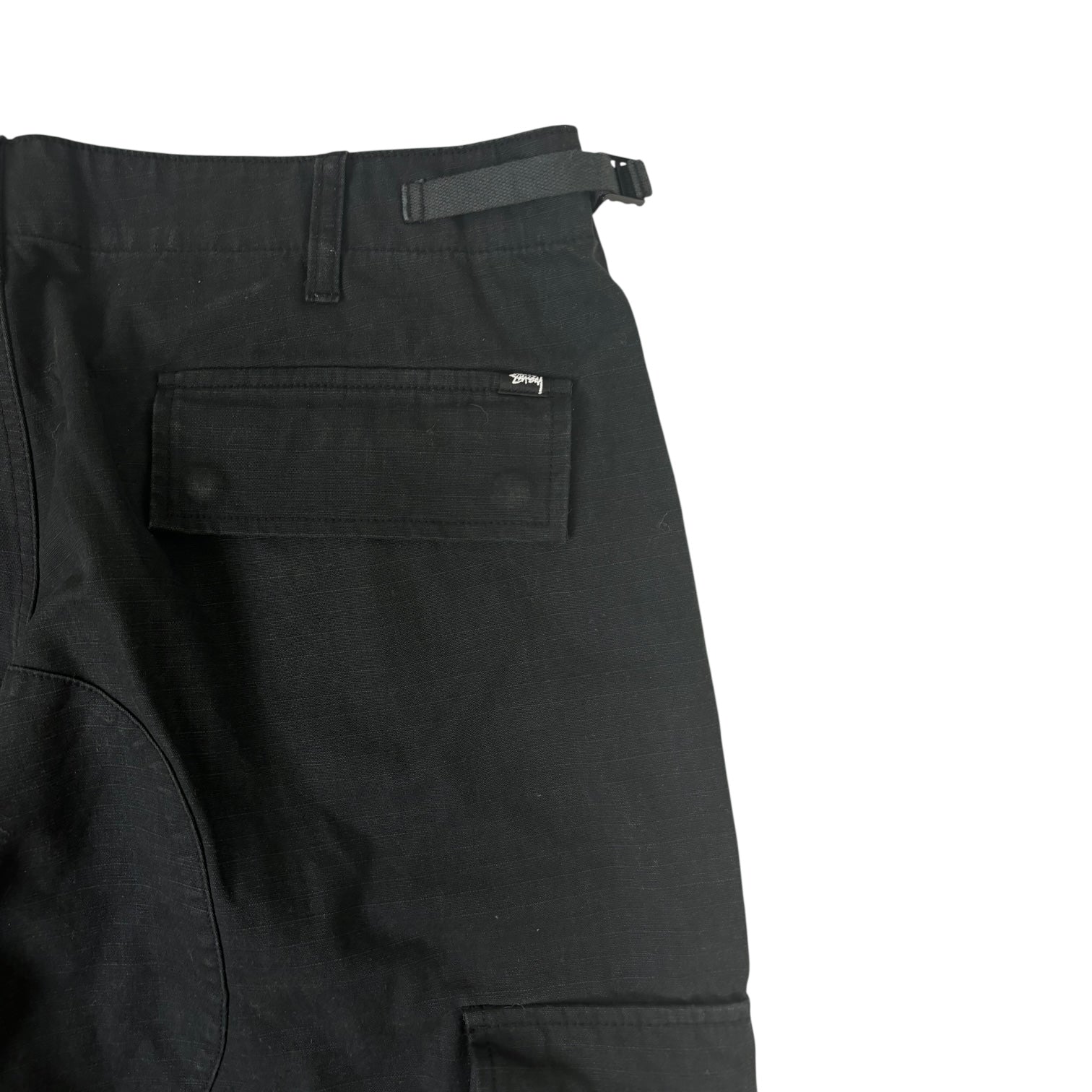 Stussy Ripstop Surplus Cargo Pants Black