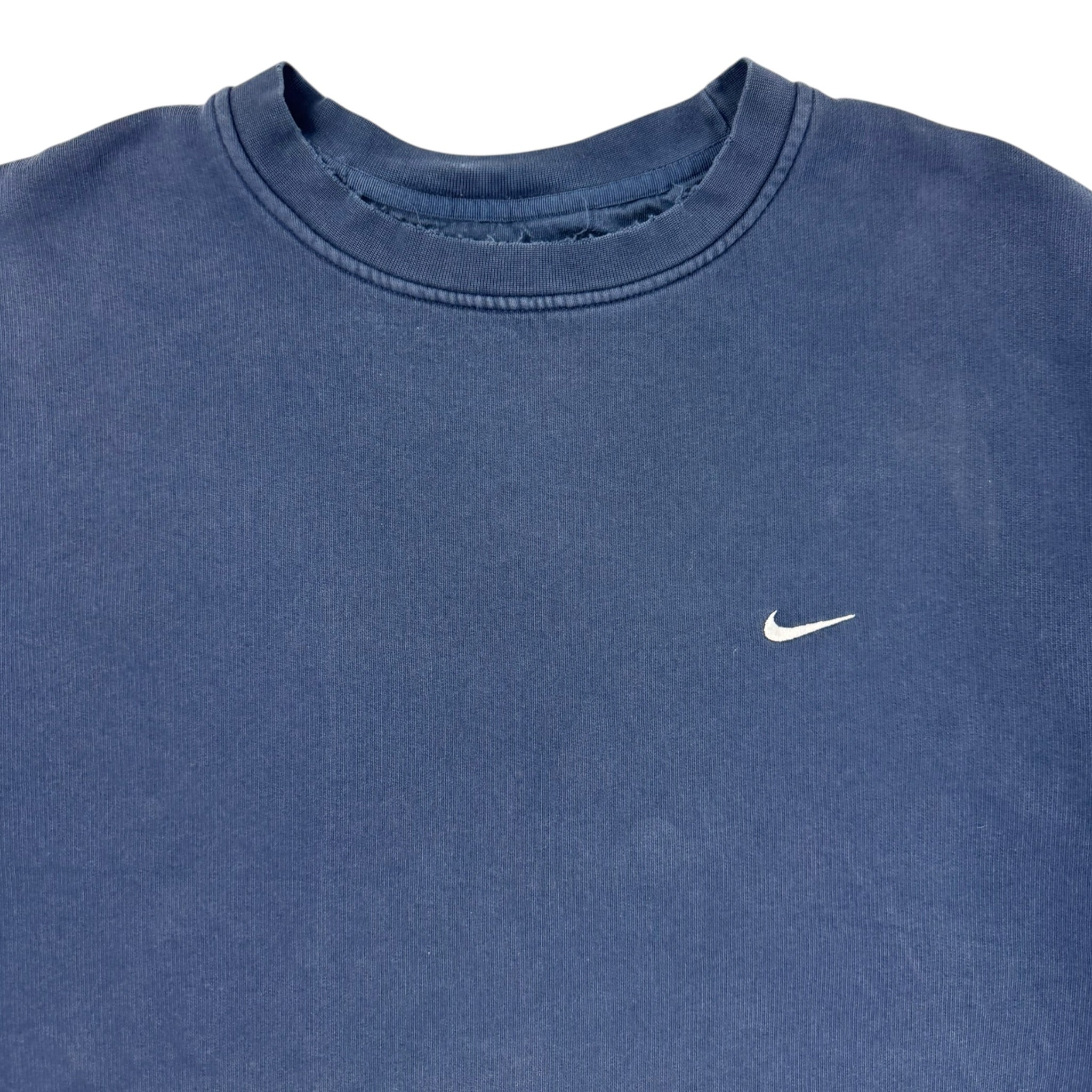 Vintage Nike Side Swoosh Crewneck Navy