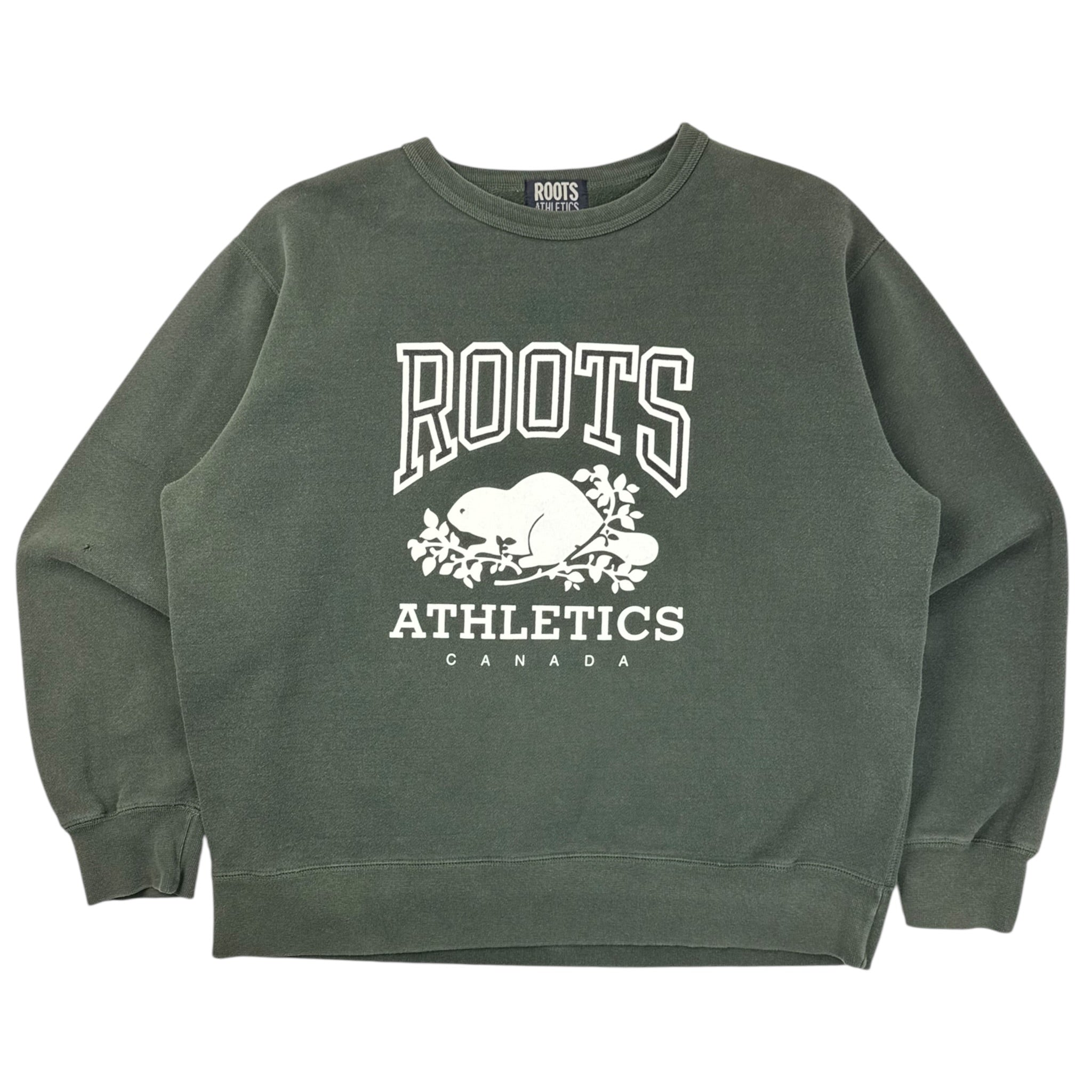 Vintage Roots Athletics Crewneck Forest Green