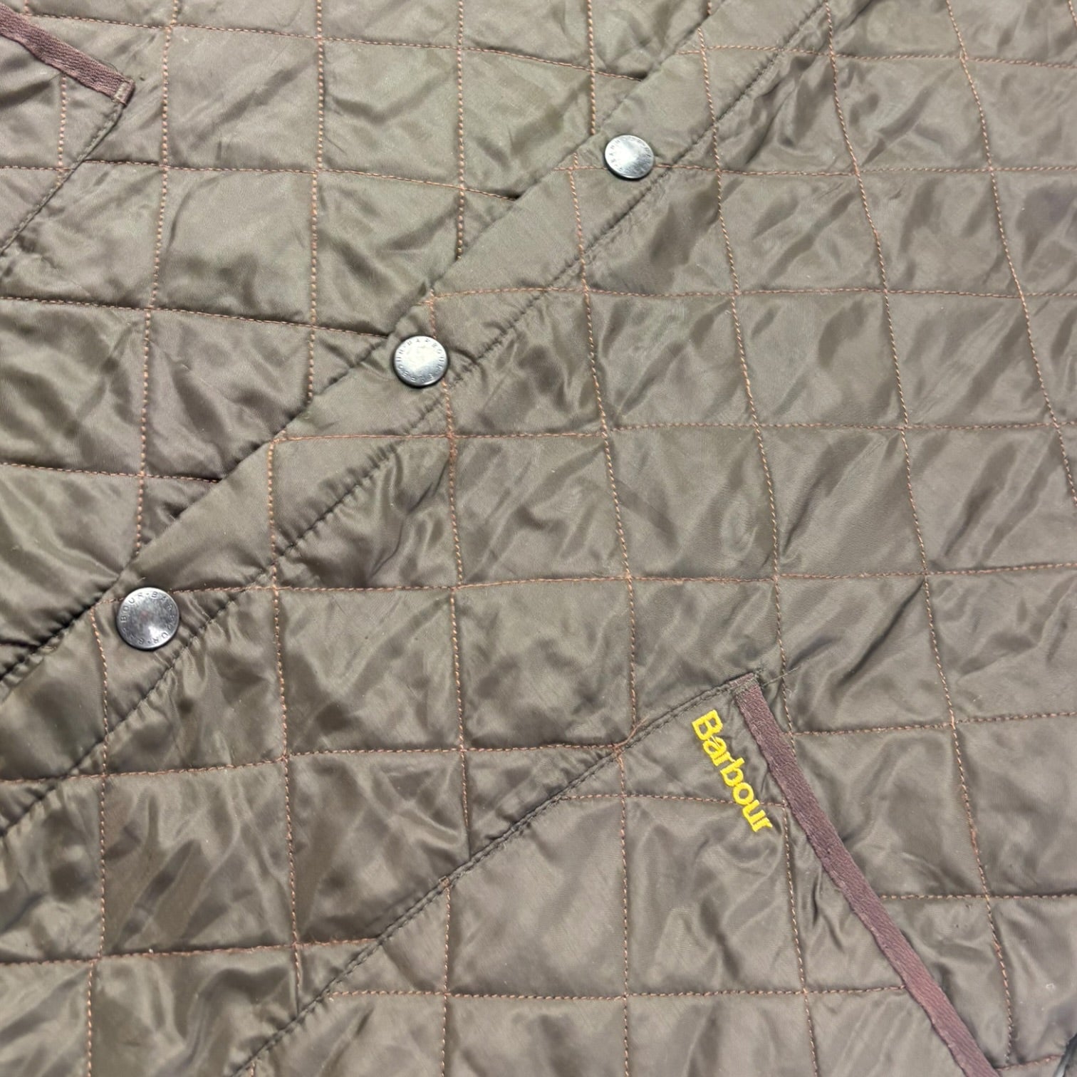 Barbour Liddesdale Quilted Jacket Brown