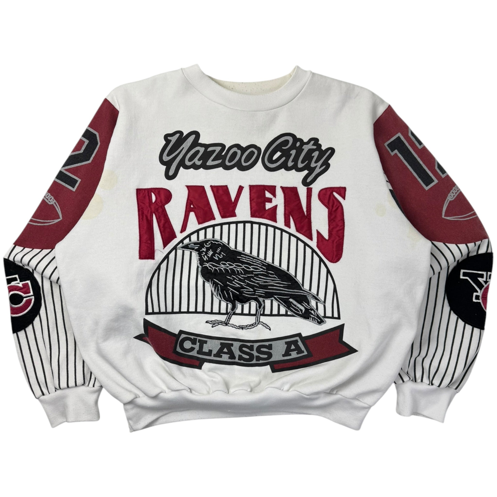 Vintage Yazoo City Ravens Sports Crewneck