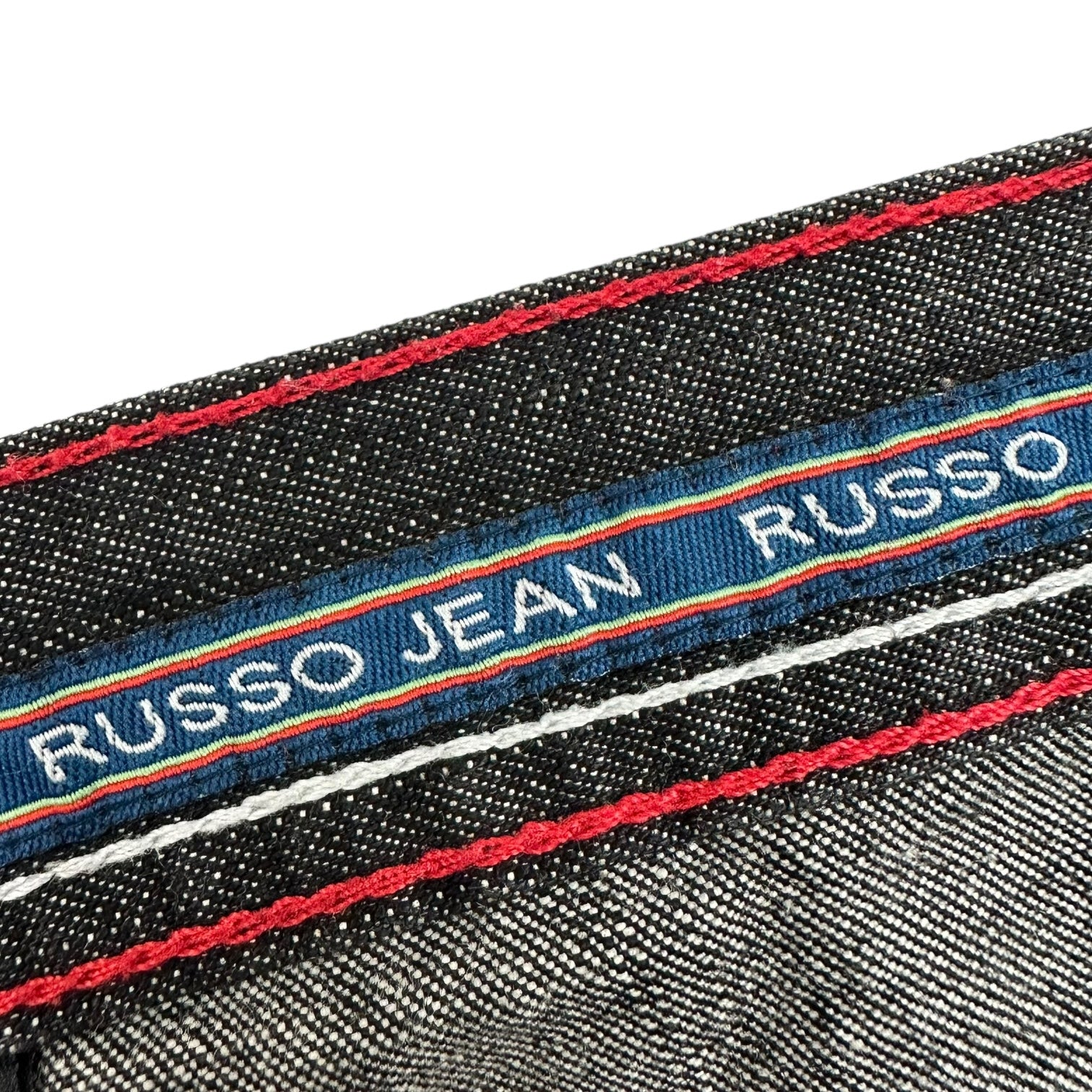 Vintage Russo Faded Black Denim Pants