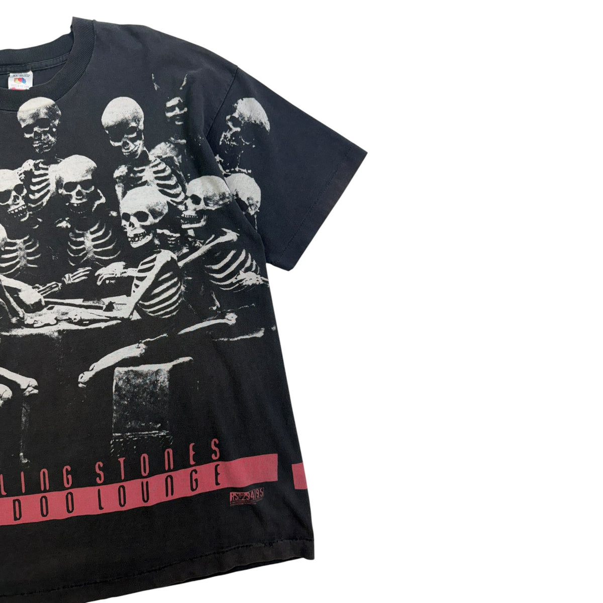 Vintage 1994 The Rolling Stones "Voodoo Lounge" AOP T-Shirt Black