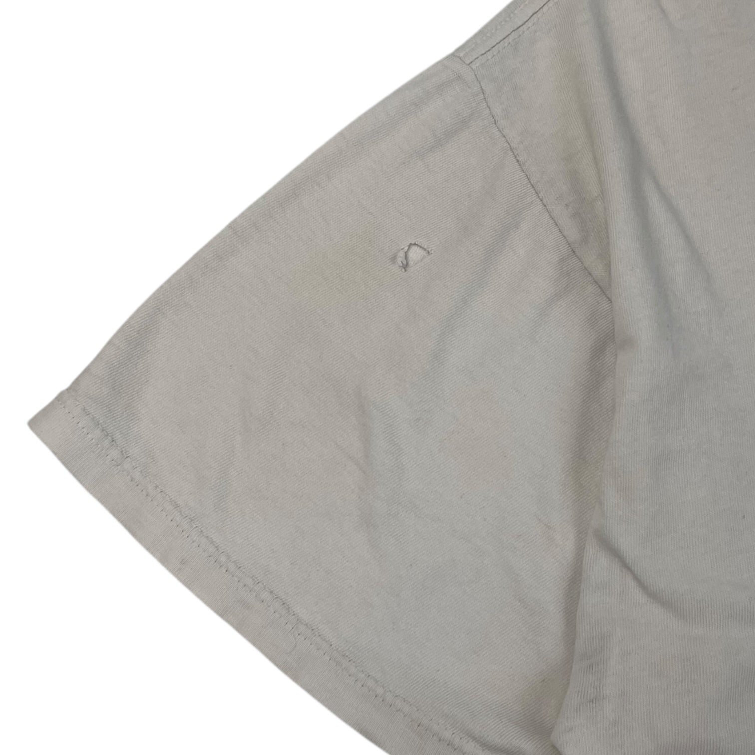 Vintage Quiksilver Spell Out T-Shirt White