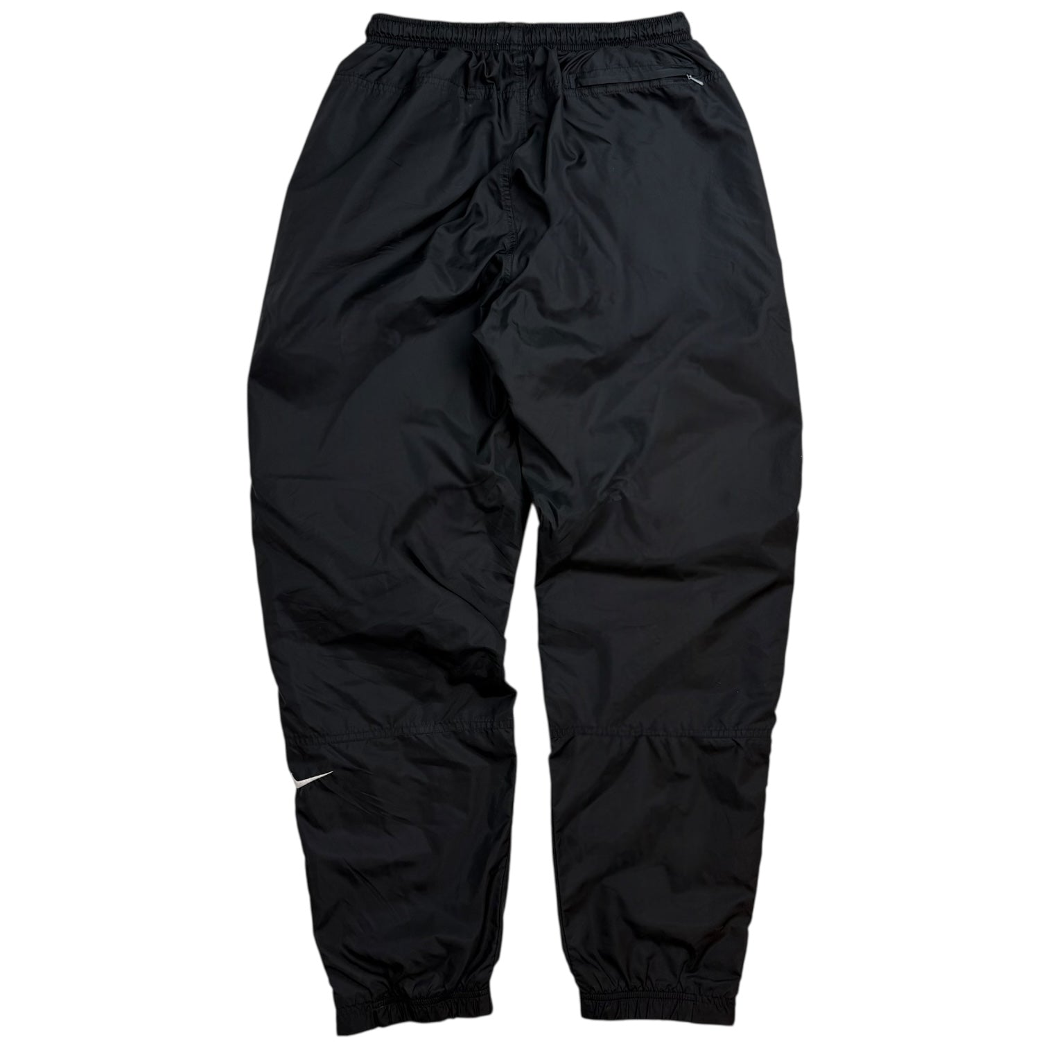 Vintage Nike Nylon Track Pants Black