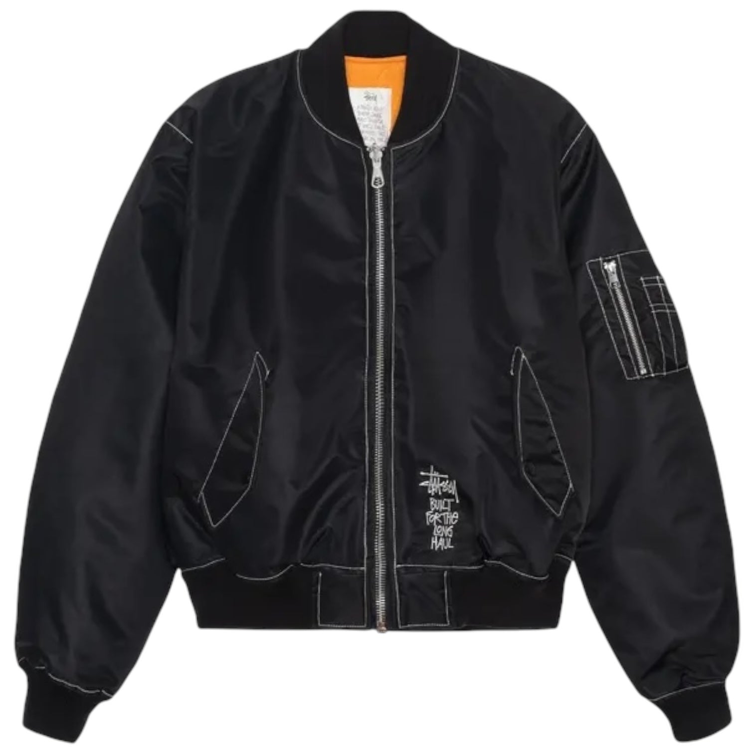 Stussy Built Reversible Bomber Jacket Black