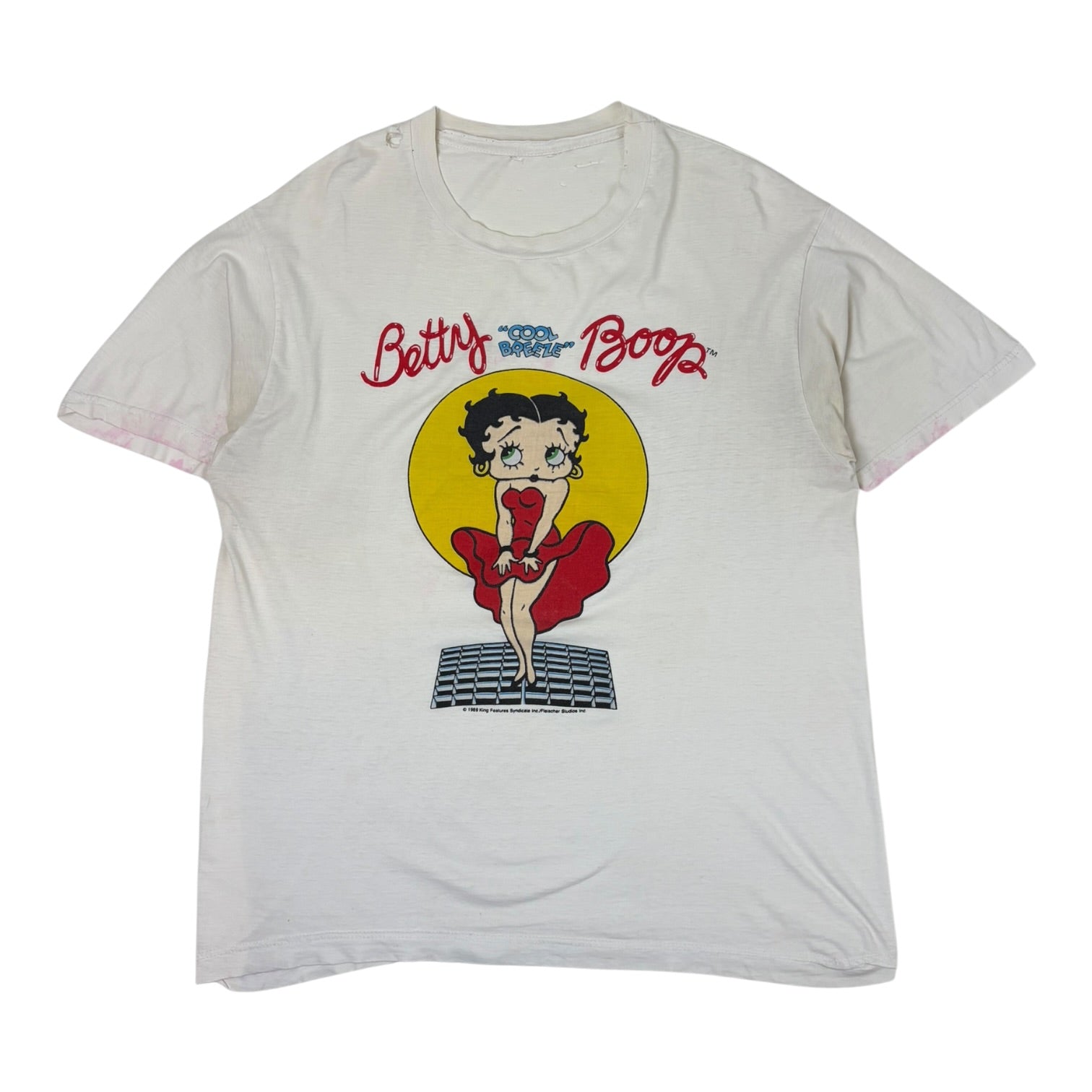 Vintage 1989 Betty Boop White T-Shirt