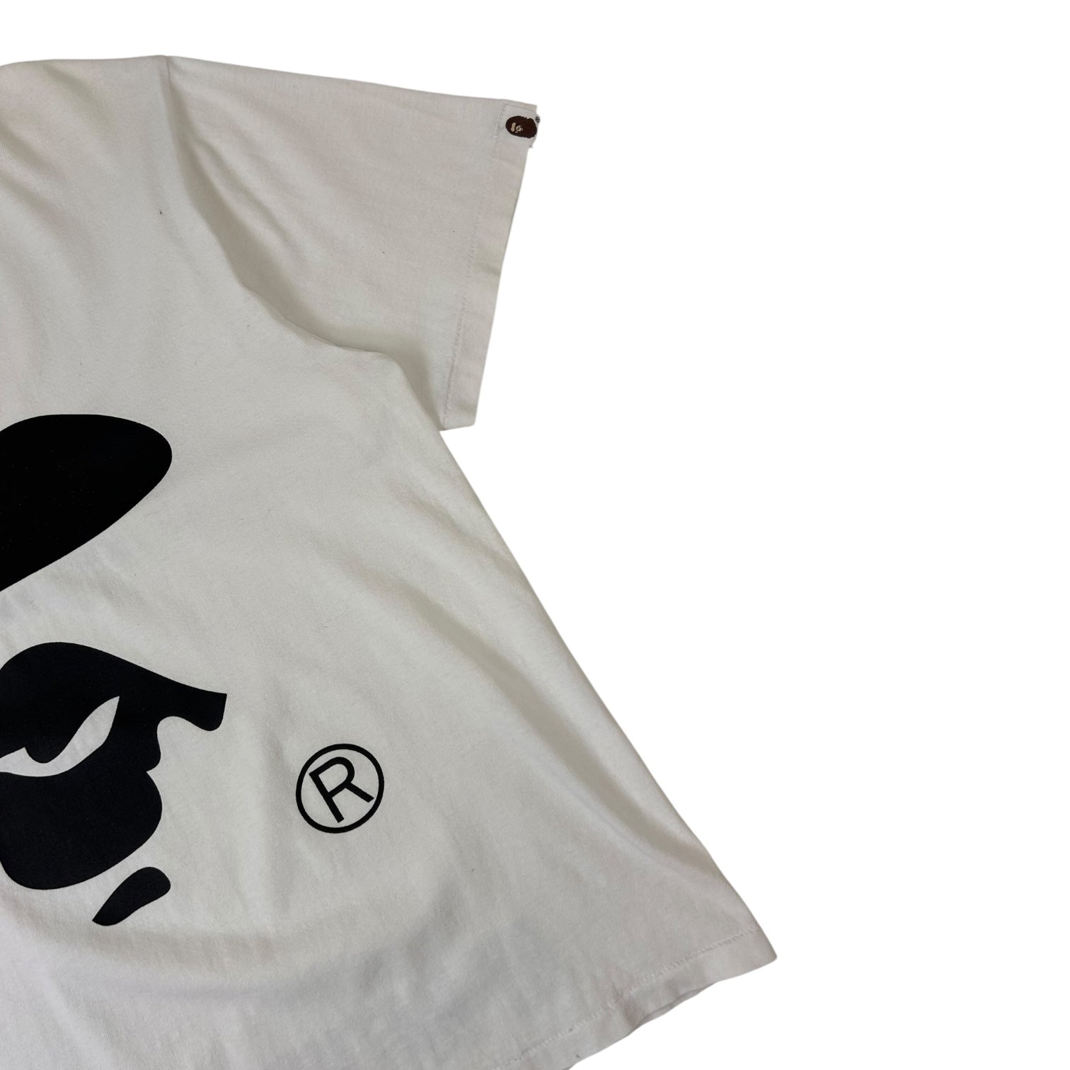 Bape Bicolour Ape Face White