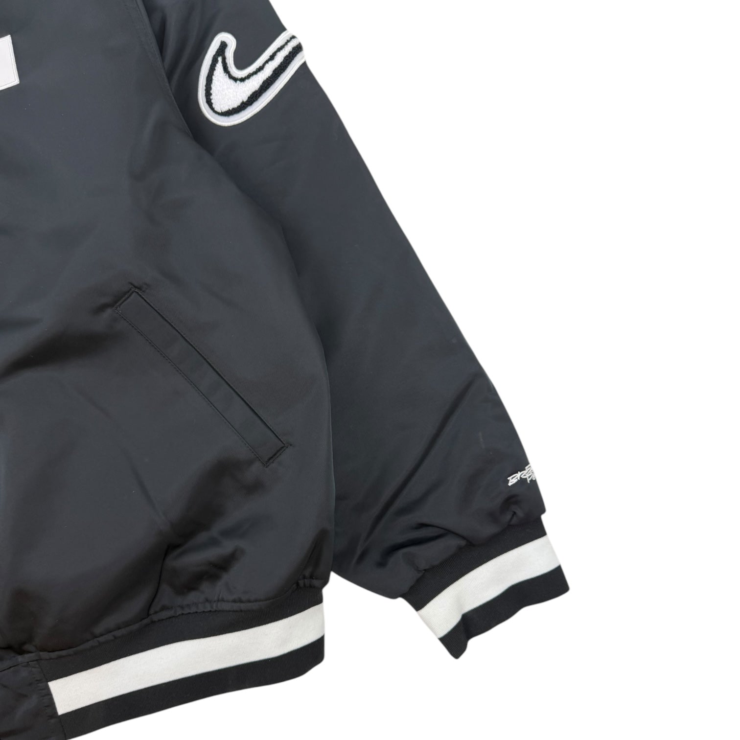 Nike x Futura Japan Exclusive Dugout Satin Jacket Black