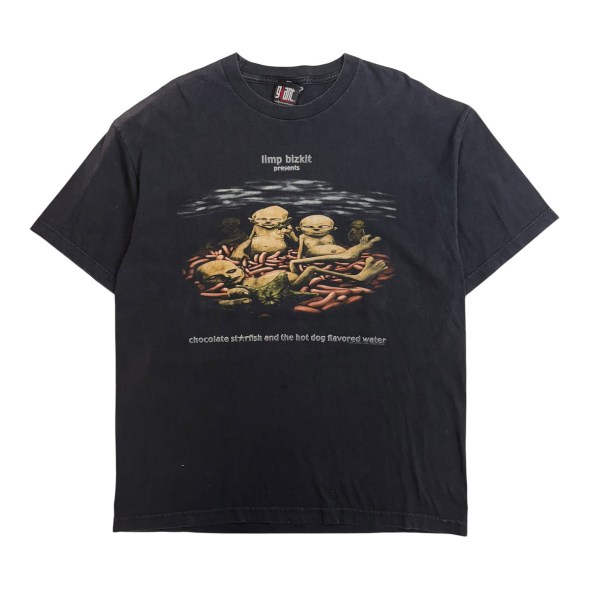 2000 Limp Bizkit Chocolate Starfish and the Hot Dog Flavored Water T-Shirt