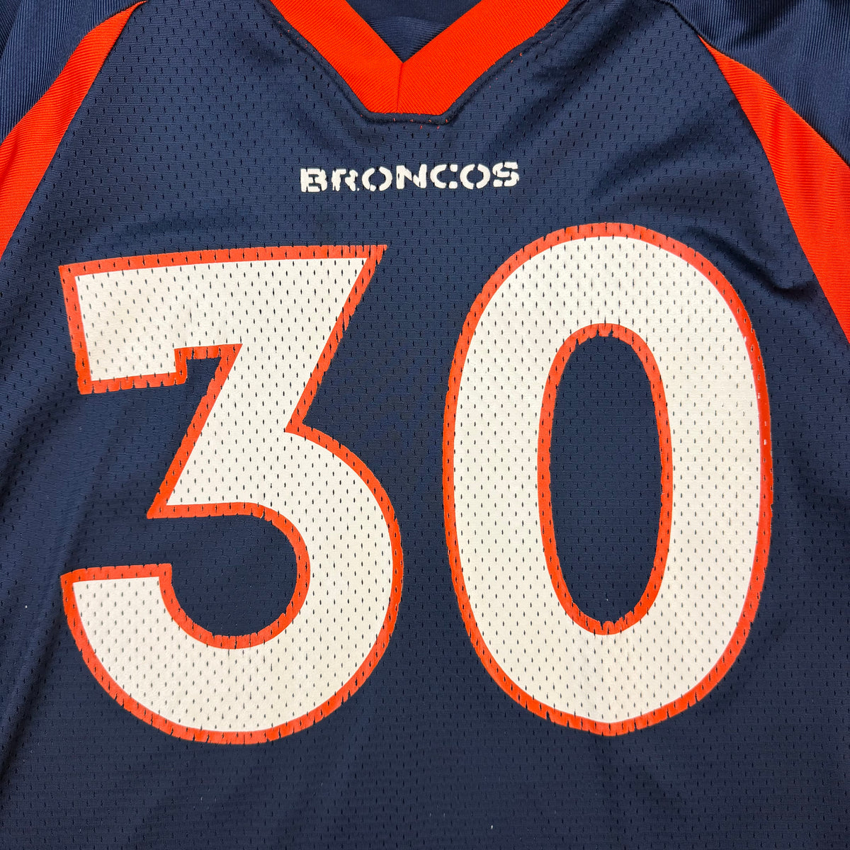 Vintage Denver Broncos Terrell Davis Jersey Navy