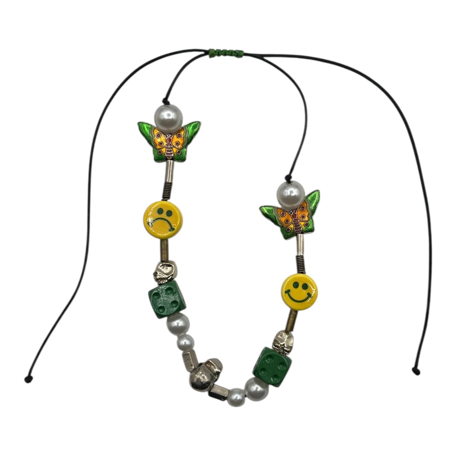 *EVAE* Smiley Pearl Necklace