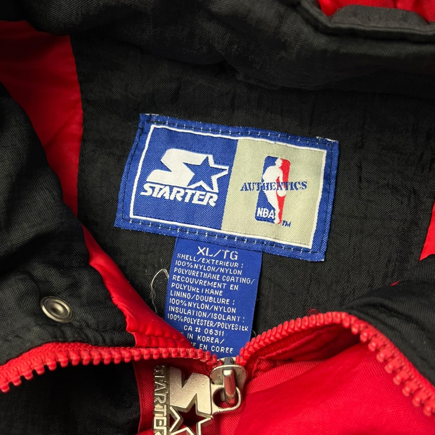 Vintage Chicago Bulls Starter Anorak Jacket