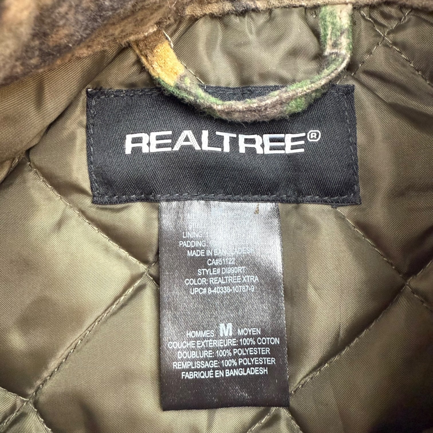 Vintage RealTree Insulated Button Up