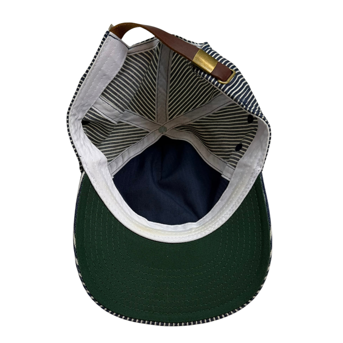 Aime Leon Dore Pinstripe Baseball Hat Black/White