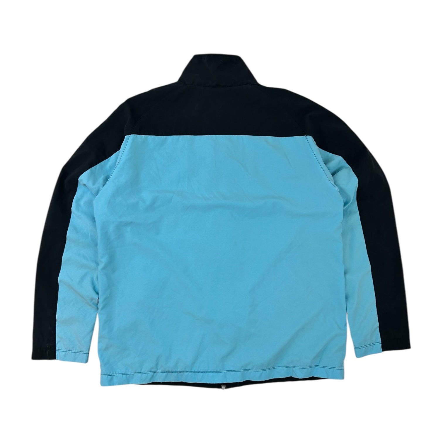Vintage Nike Windbreaker Jacket Black/Turquoise