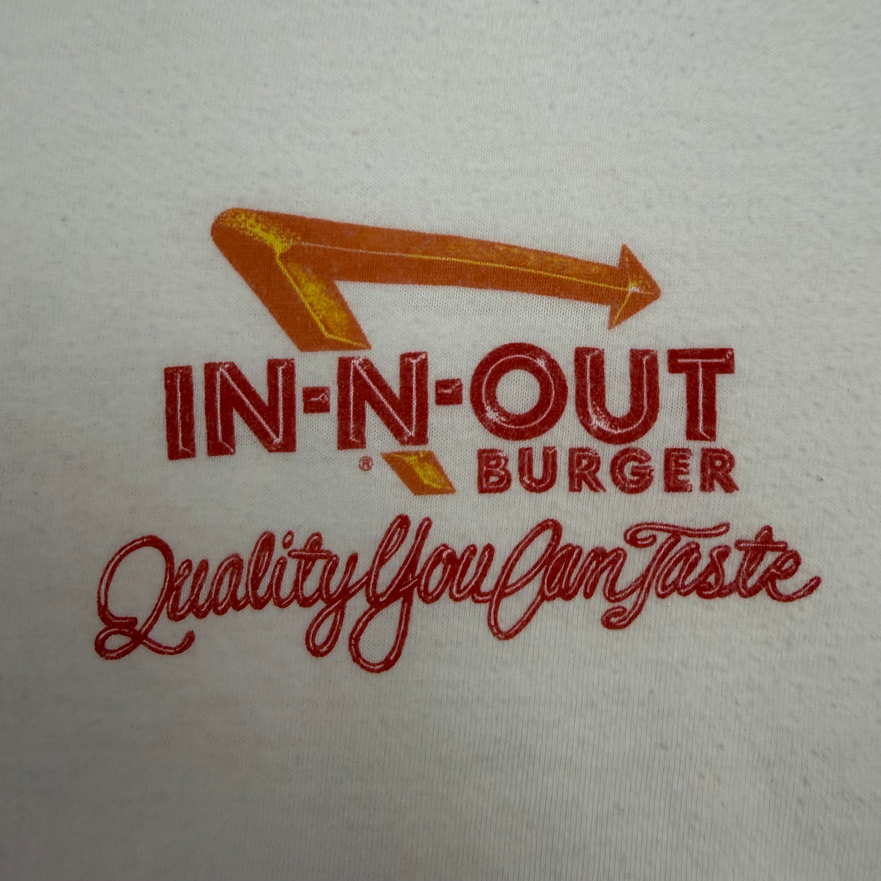 1993 In-N-Out “Get A Taste Of California” Tee White