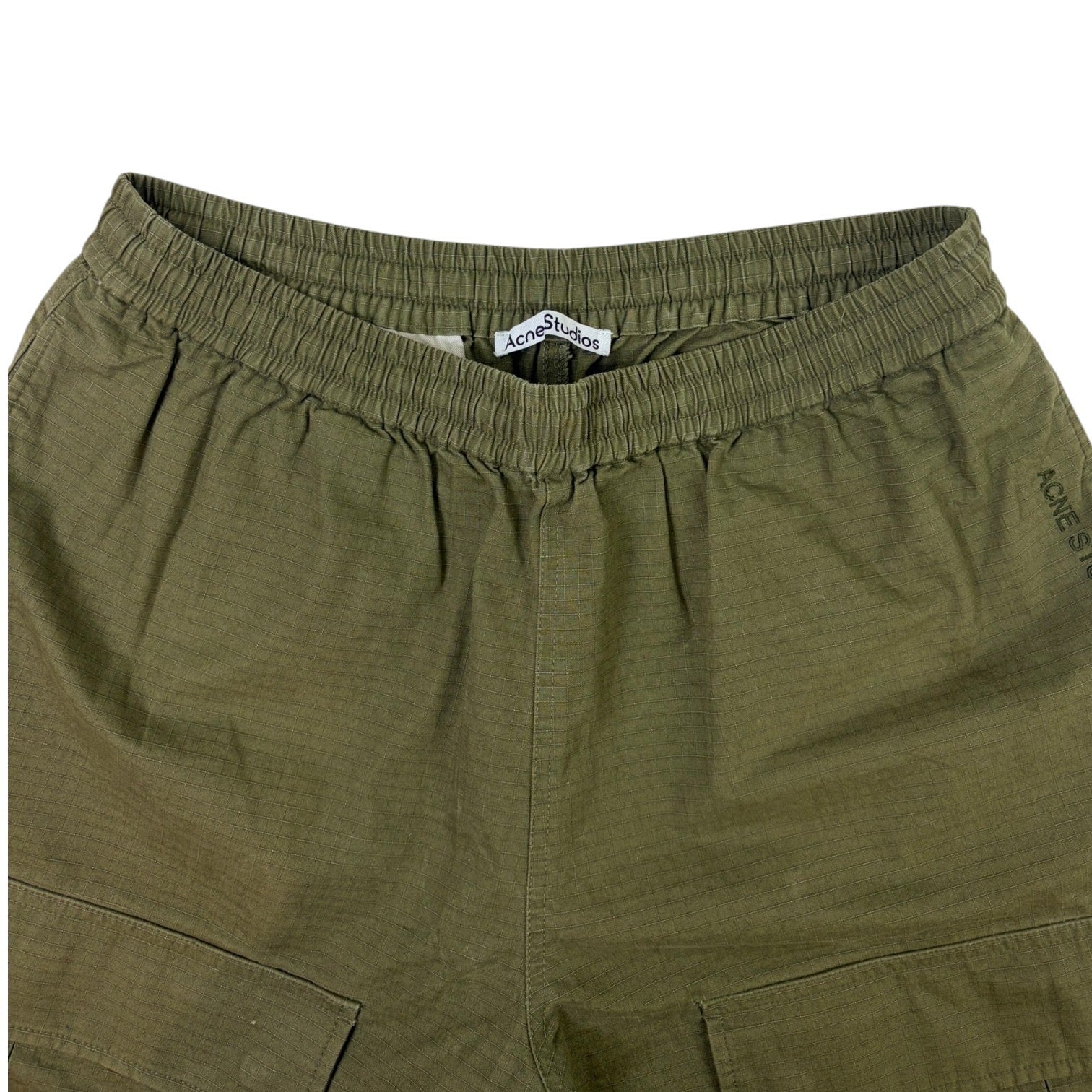 Acne Studios Ripstop Fatigue Pant Green