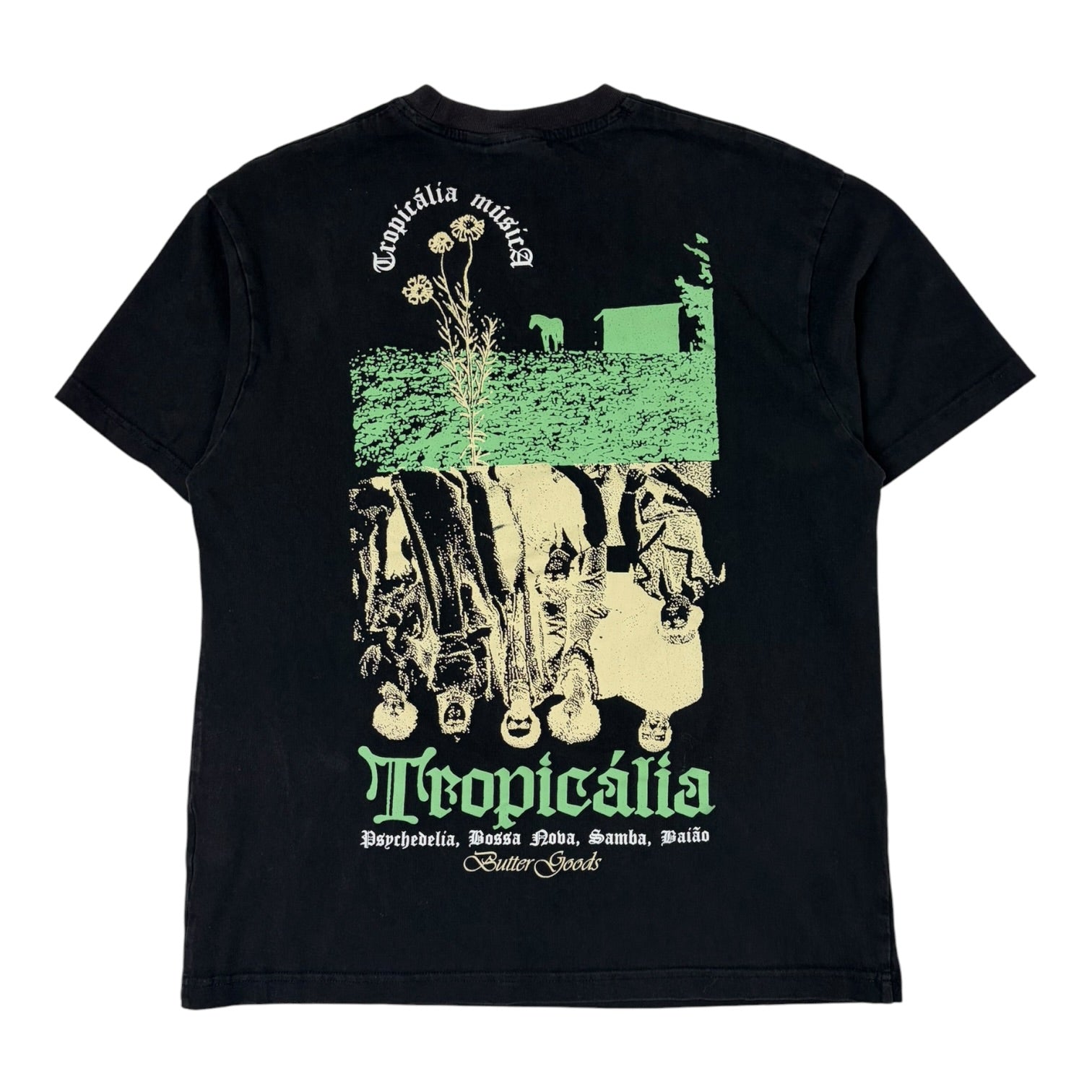 Butter Goods Tropicalia T-Shirt Black