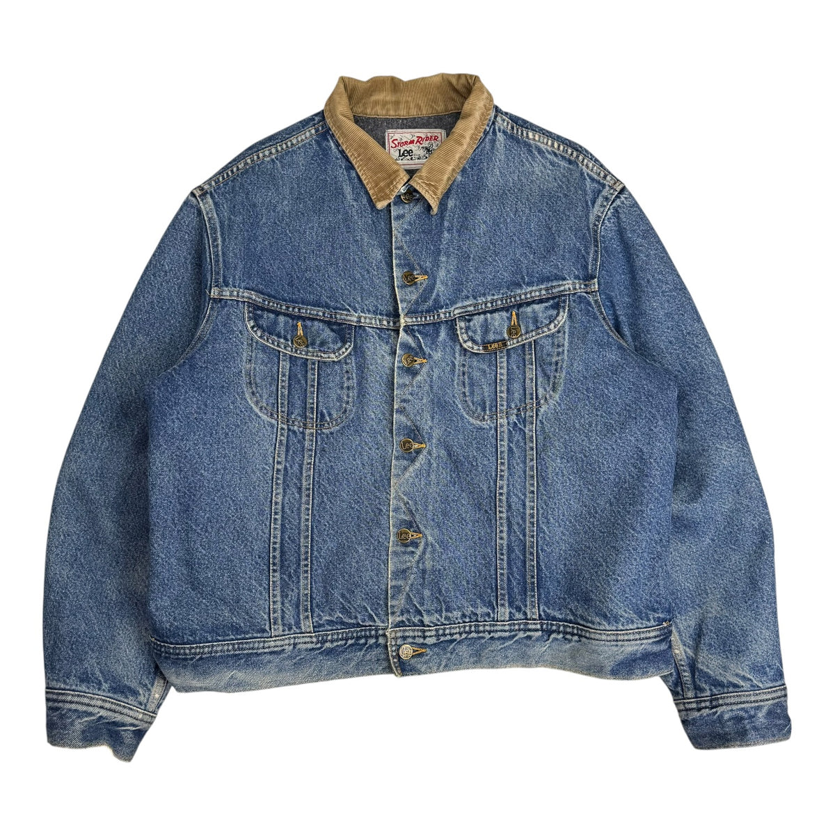 Vintage Lee Storm Rider Jacket Medium Wash