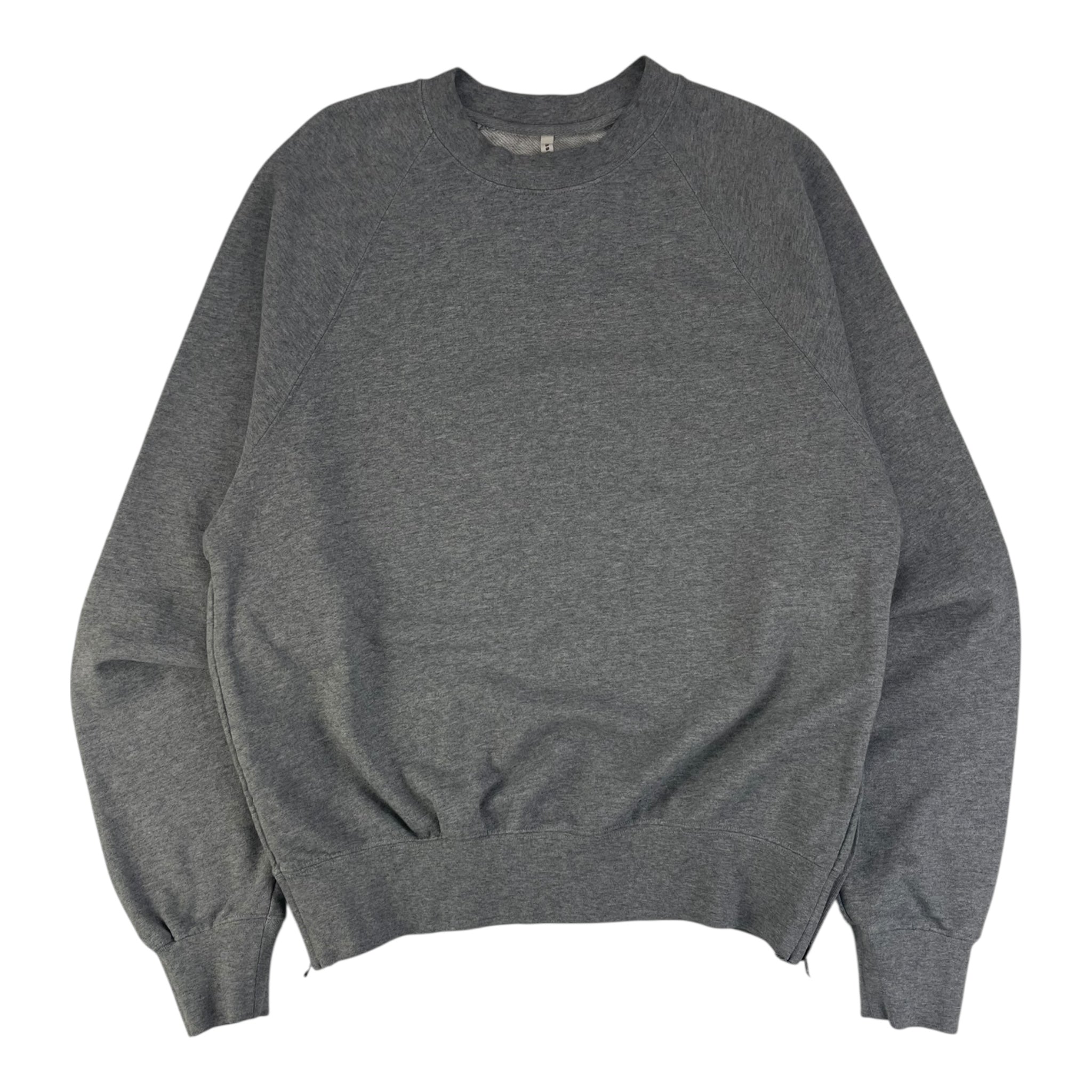 Fear Of God Essentials Side Zip Crewneck Dark Oatmeal